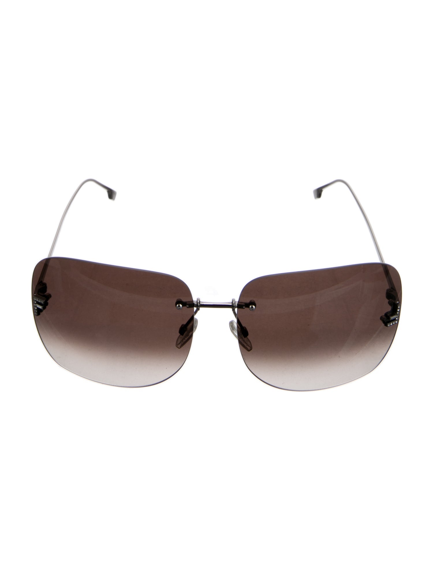 Fendi Oversize Gradient Sunglasses