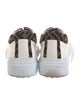 Fendi Zucca FF Logo Canvas Sneakers