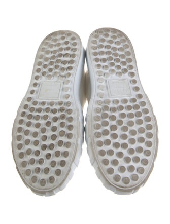 Fendi Zucca FF Logo Canvas Sneakers