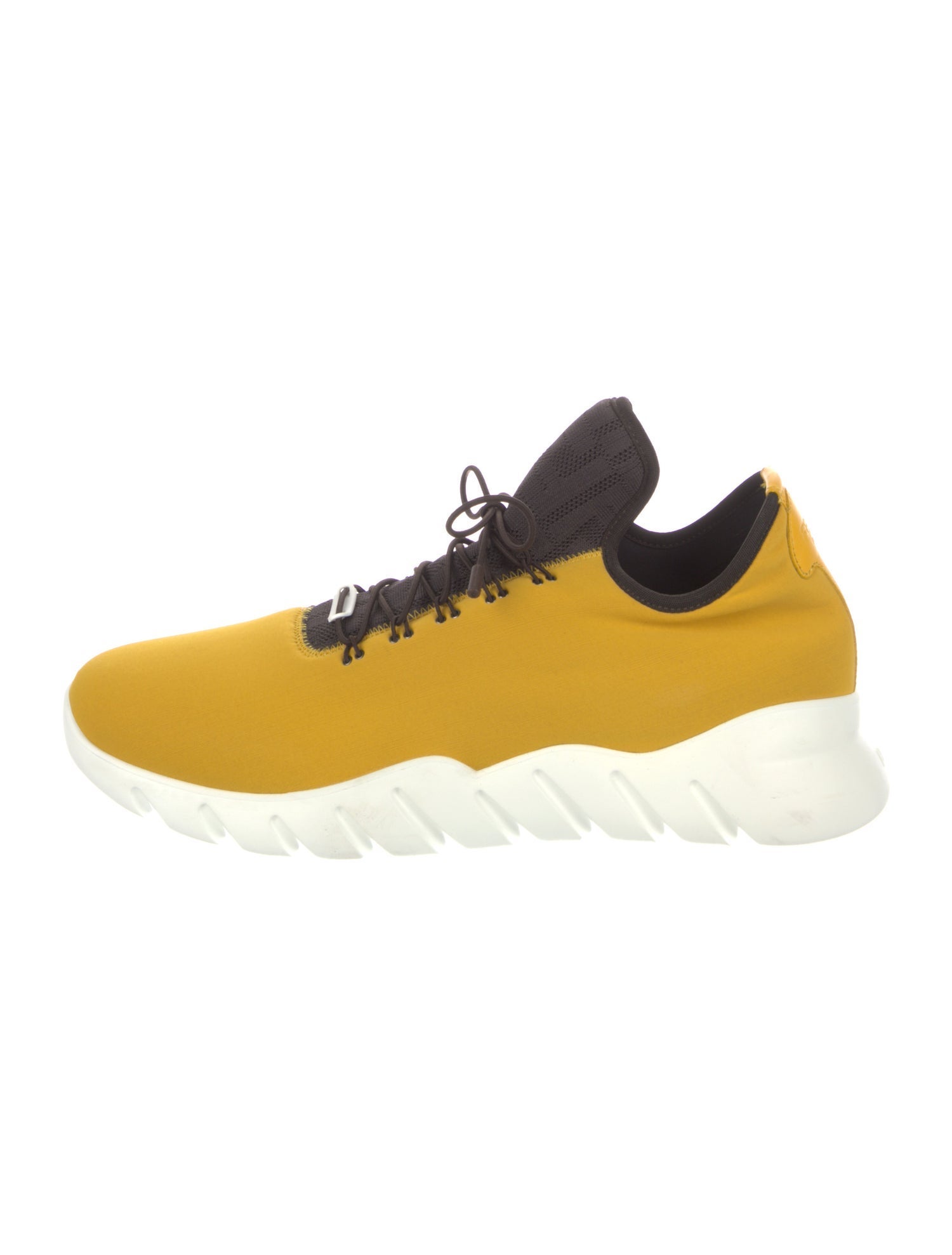 Fendi Zucca FF Logo Nylon Sneakers