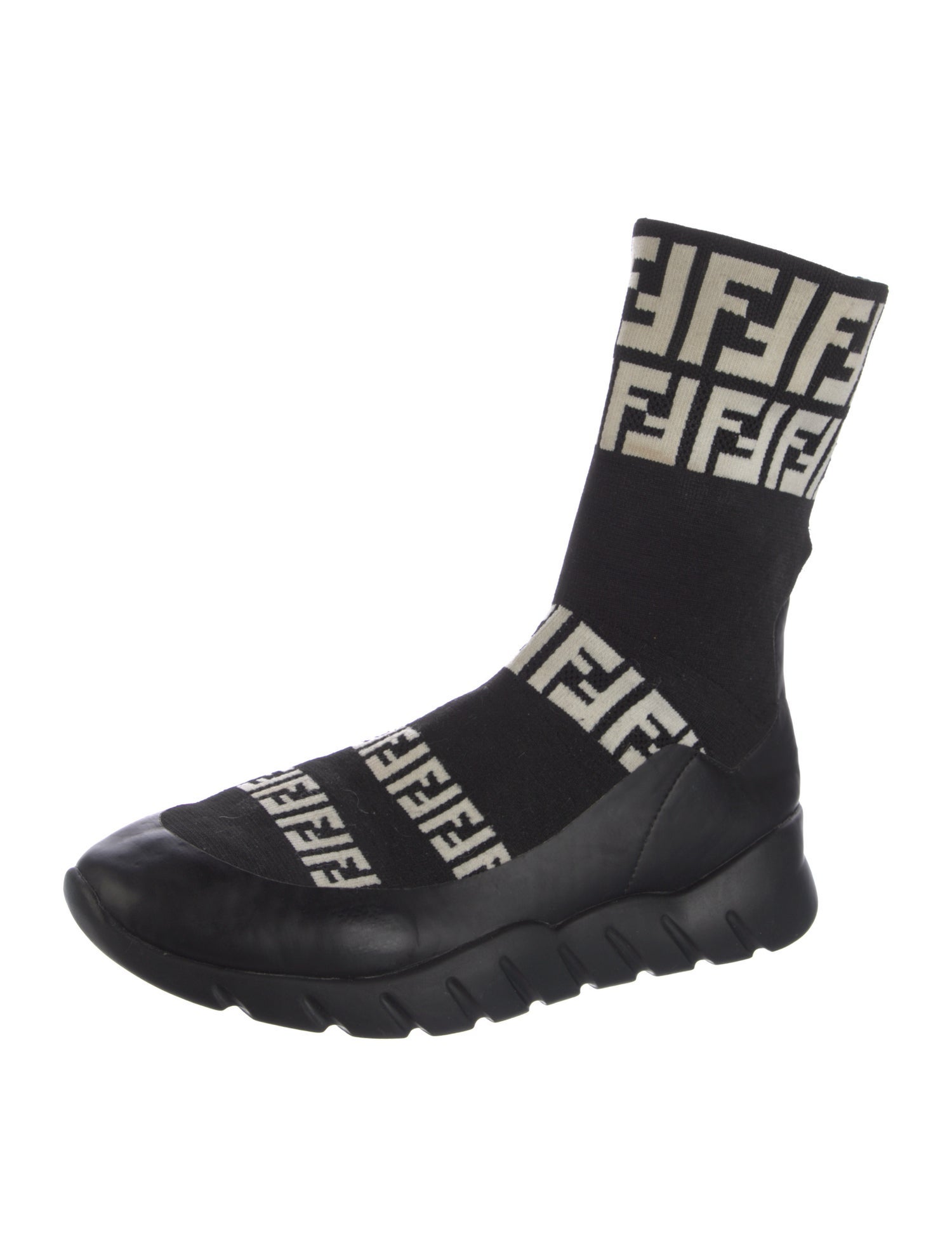 Fendi Printed Sock Boots