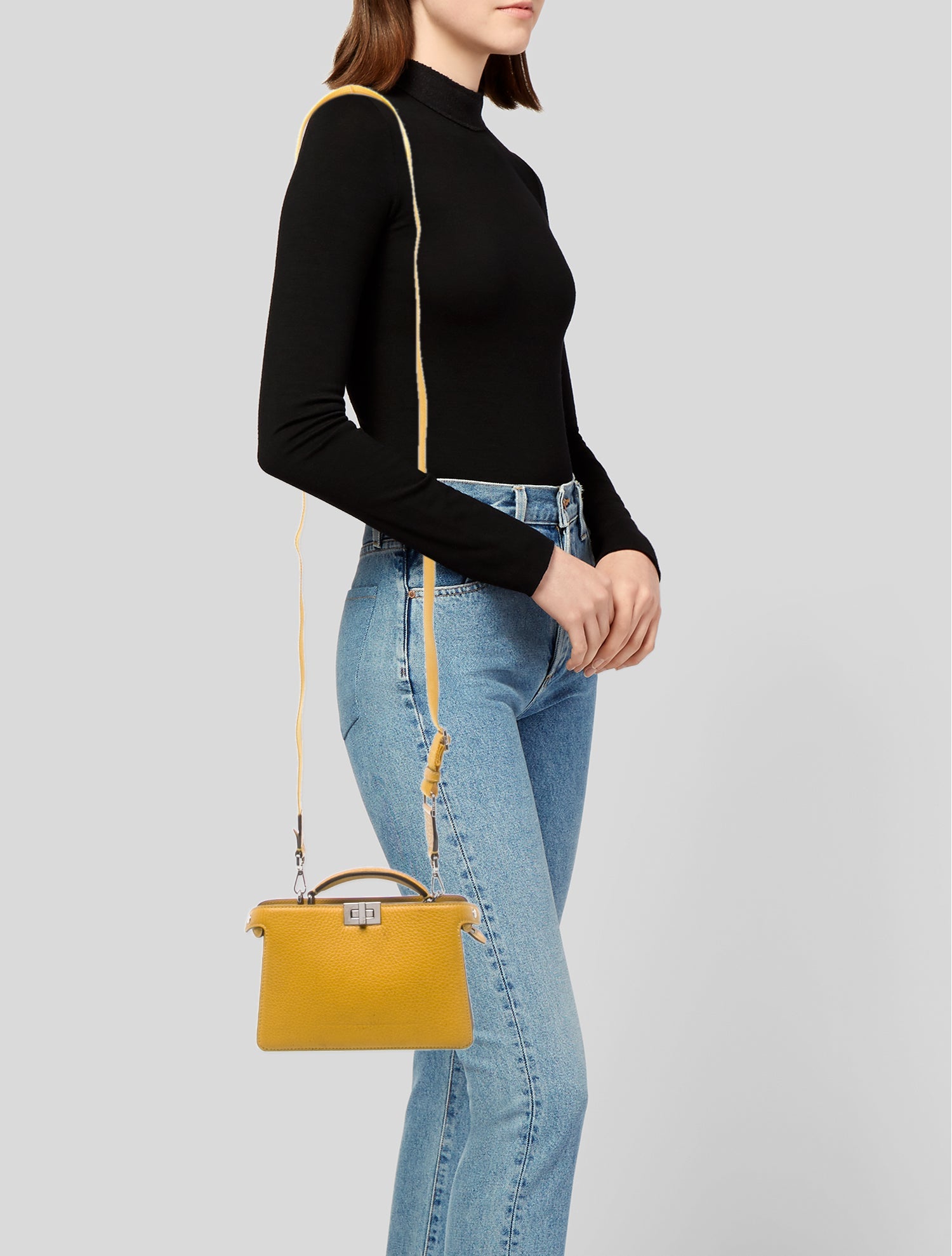 Fendi Leather Peekaboo ISeeU XCross 2023