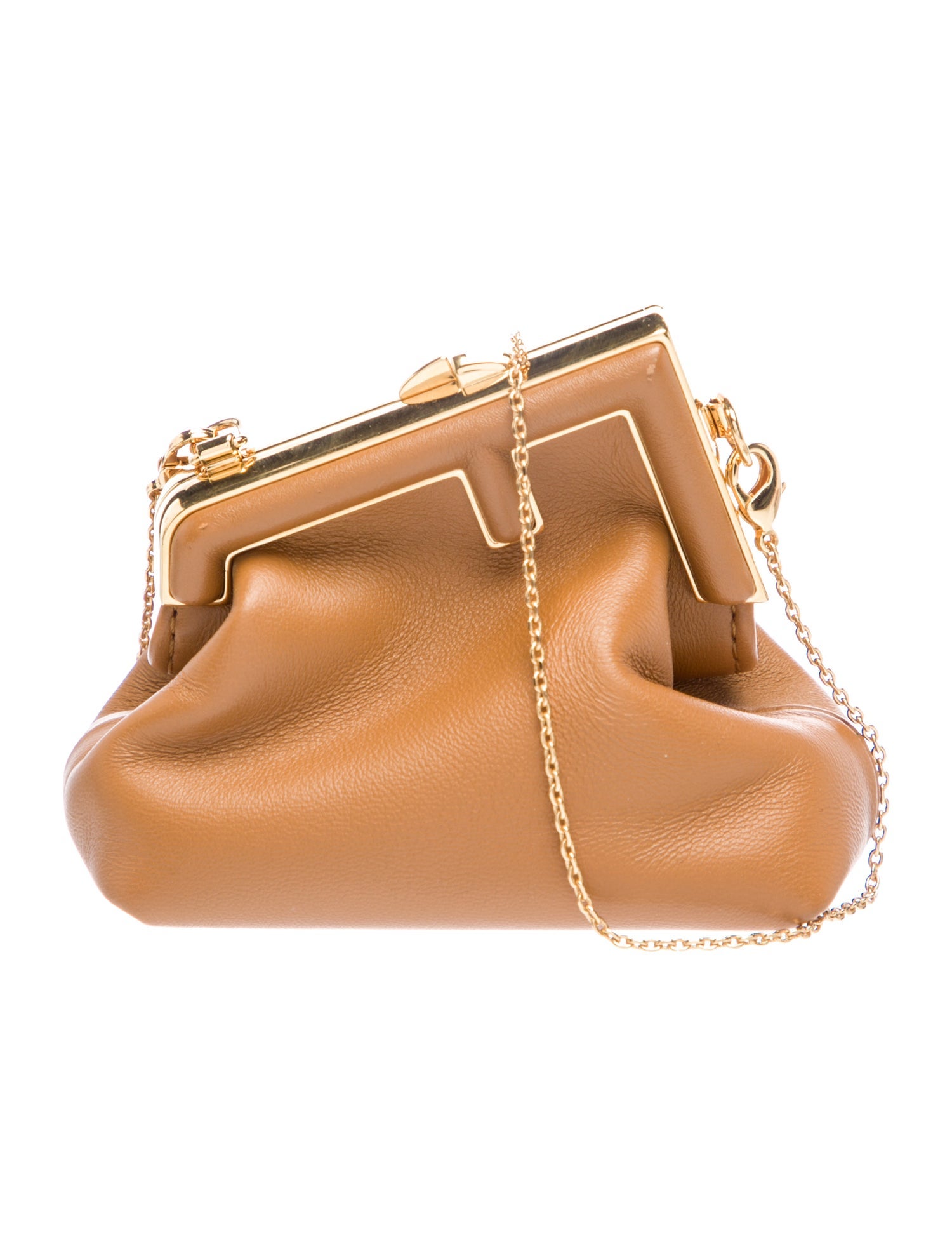 Fendi Leather Nano First Charm bag