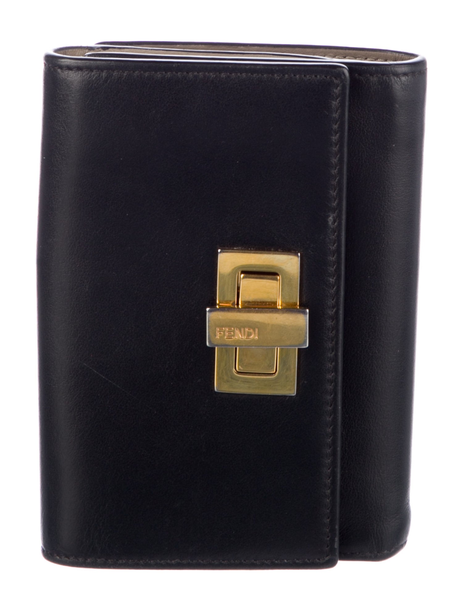 Fendi Leather Trifold Wallet