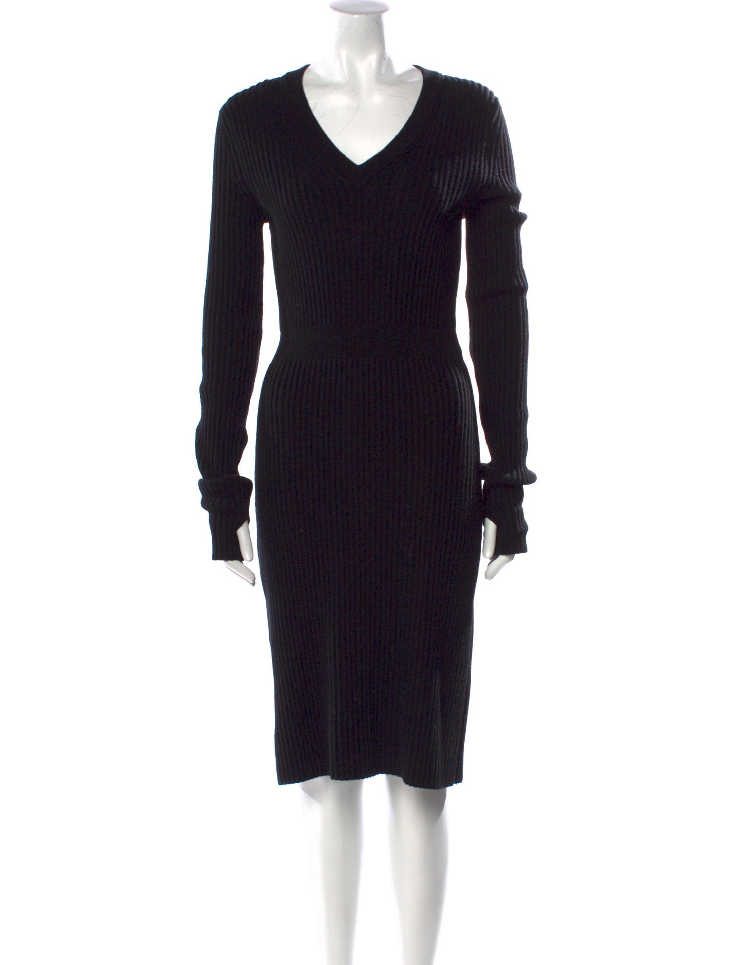 Fendi Cashmere Knee-Length Dress