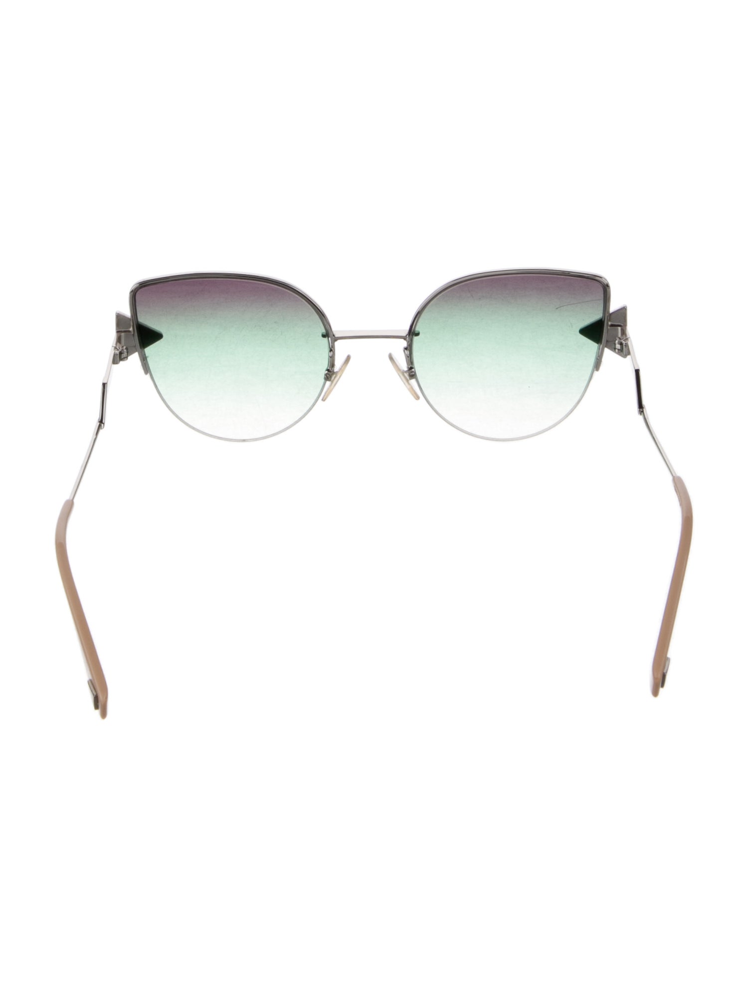 Fendi Oversize Gradient Sunglasses