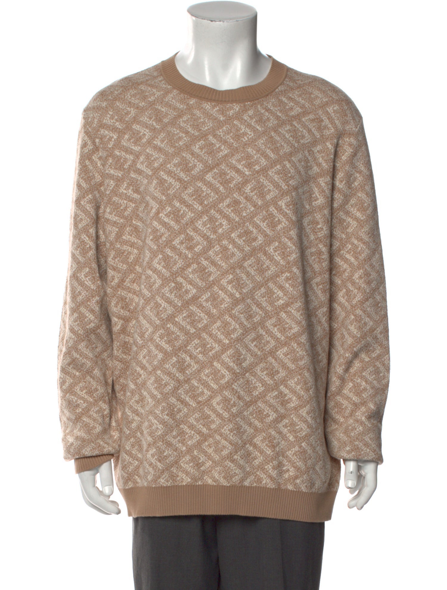 Fendi Crew Neck Long Sleeve Pullover w/ Tags