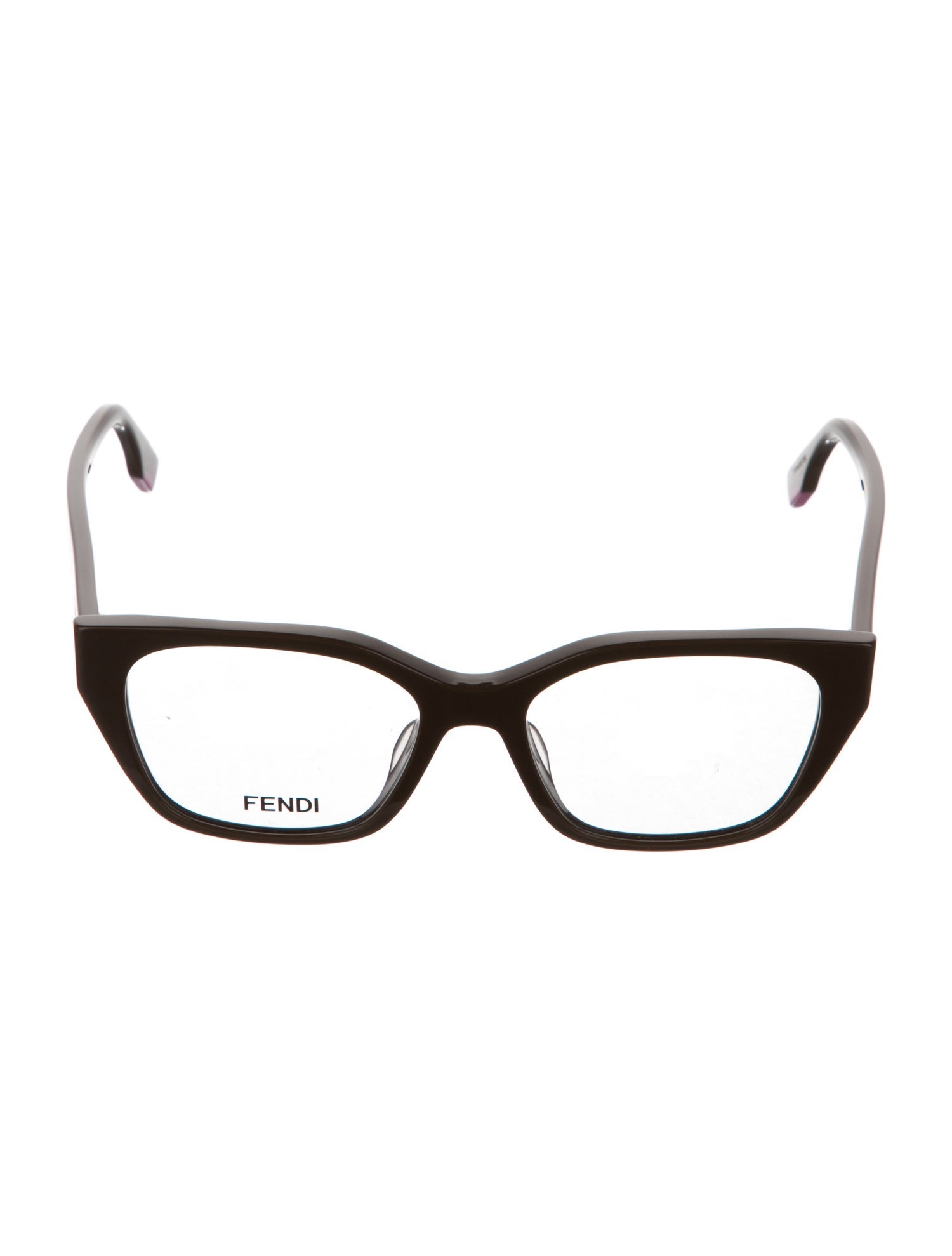 Fendi Zucca FF Logo Square Sunglasses