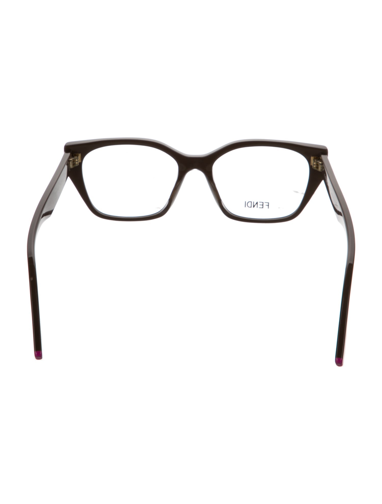 Fendi Zucca FF Logo Square Sunglasses