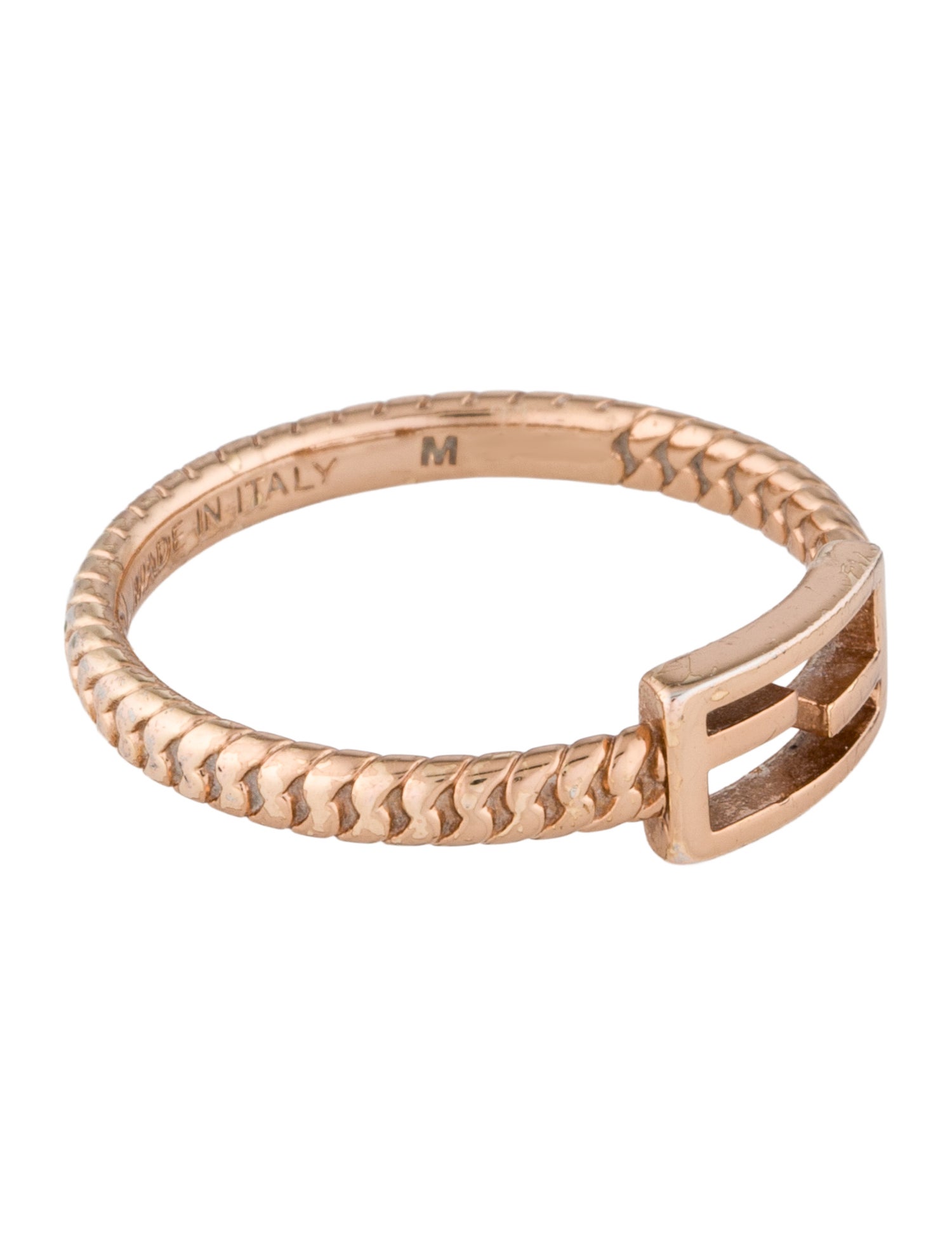 Fendi Baguette Band Ring