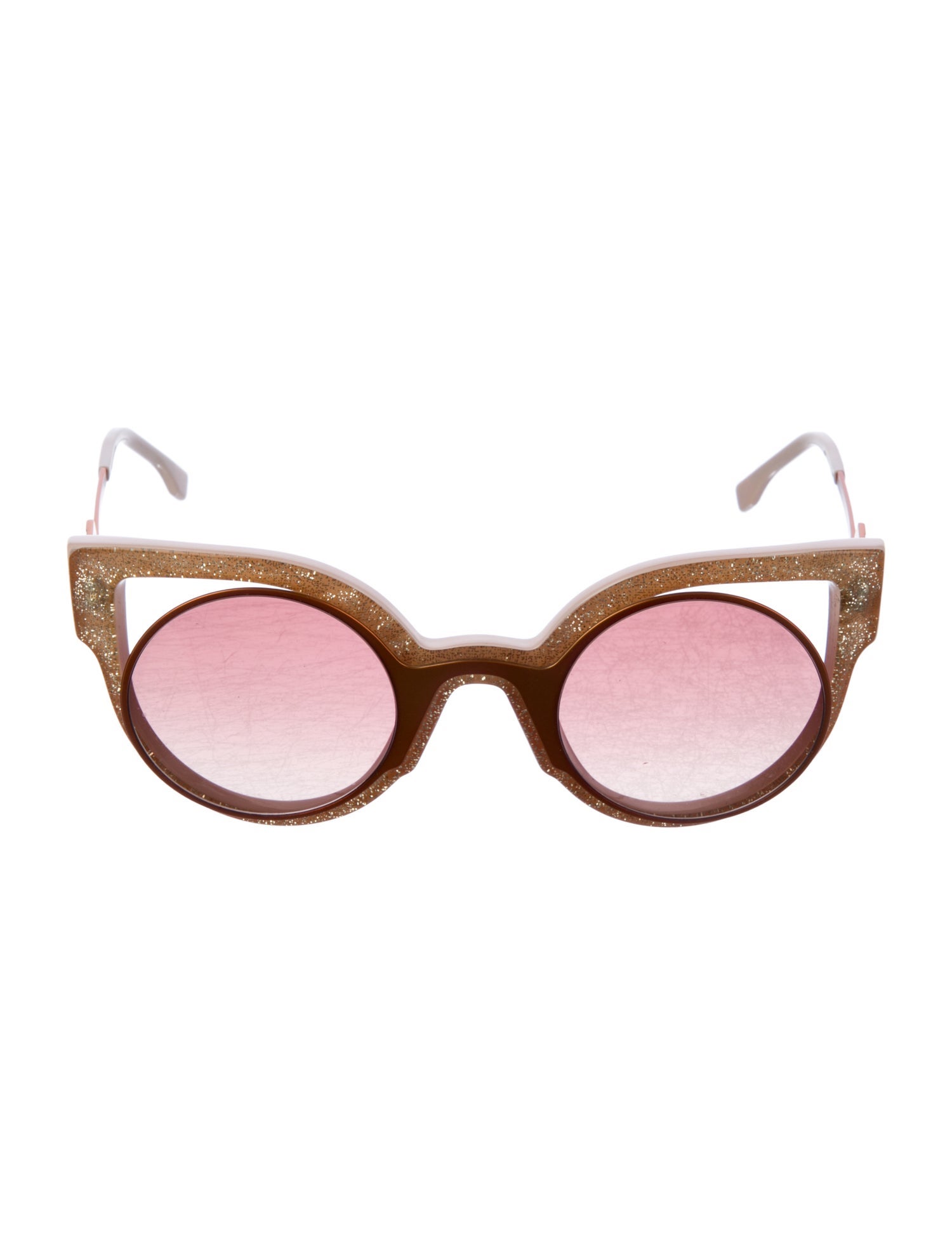 Fendi Cat-Eye Tinted Sunglasses