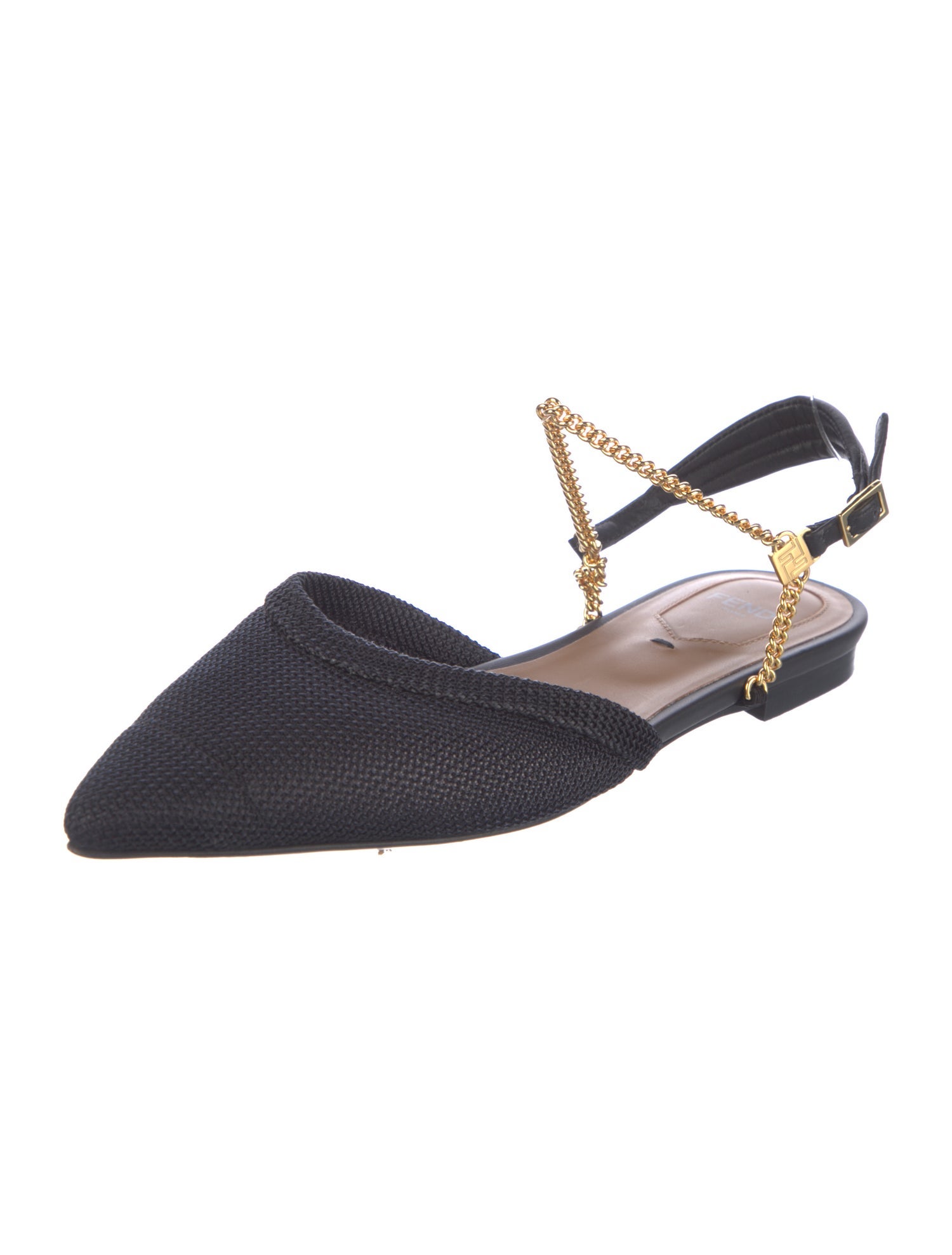 Fendi Slingback Flats