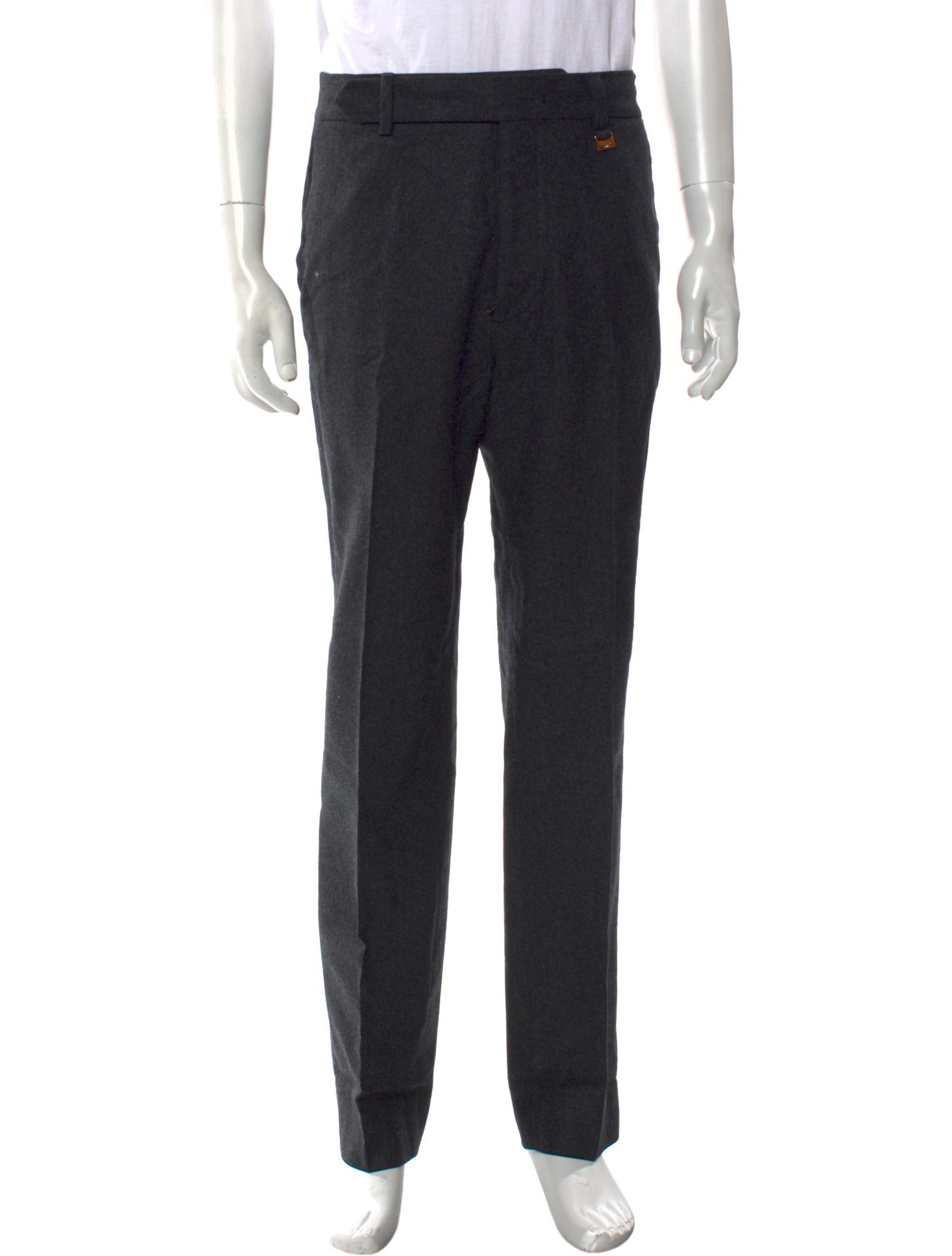 Fendi Zucca FF Logo Dress Pants