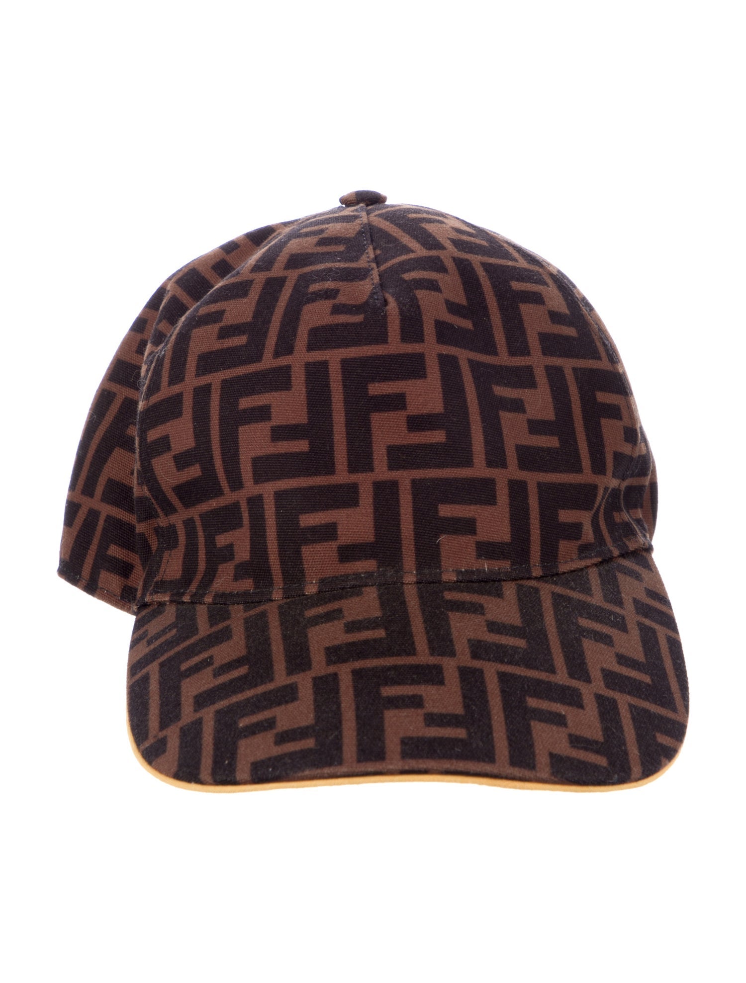 Fendi Zucca FF Logo Baseball Hat