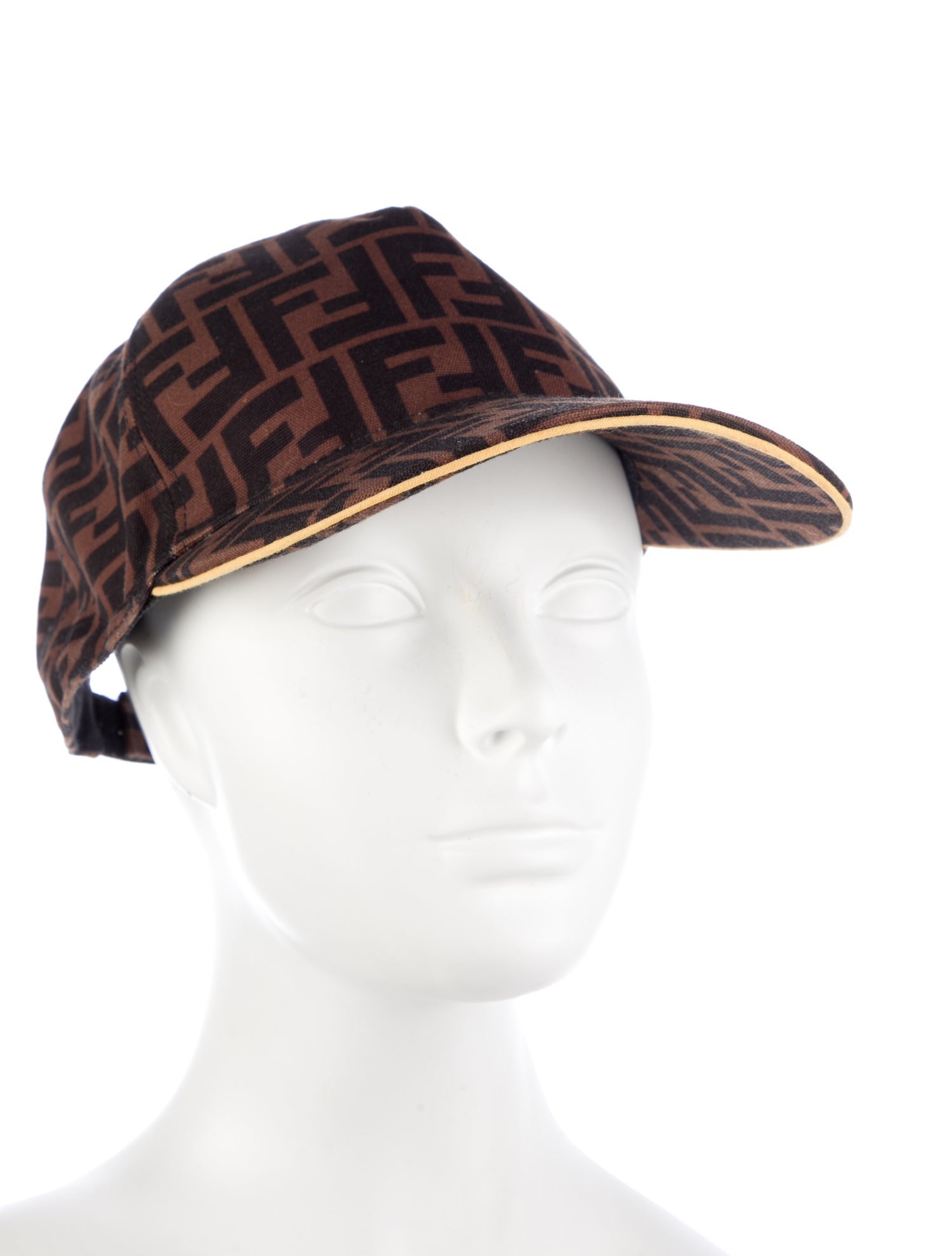 Fendi Zucca FF Logo Baseball Hat