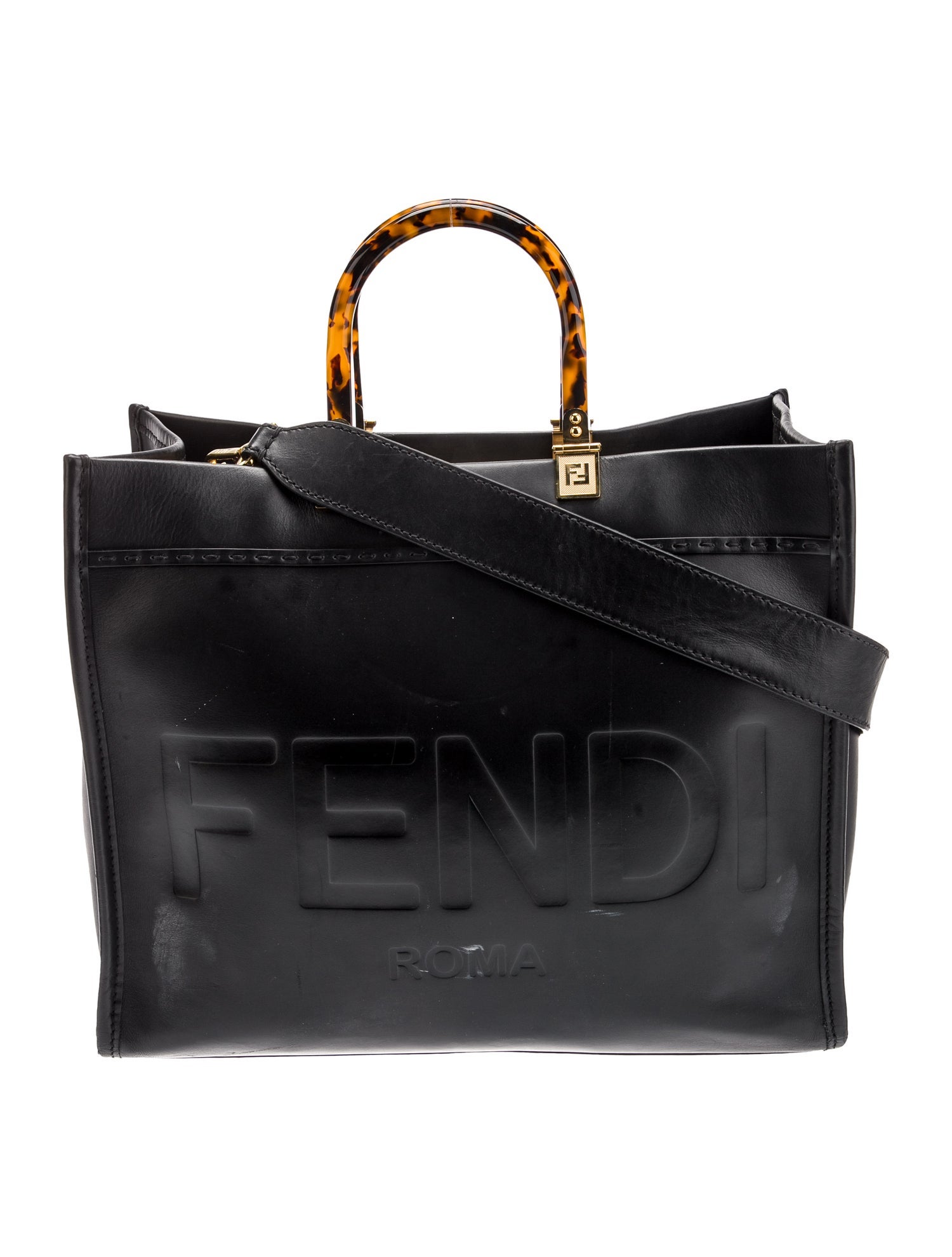 Fendi Leather Sunshine Medium