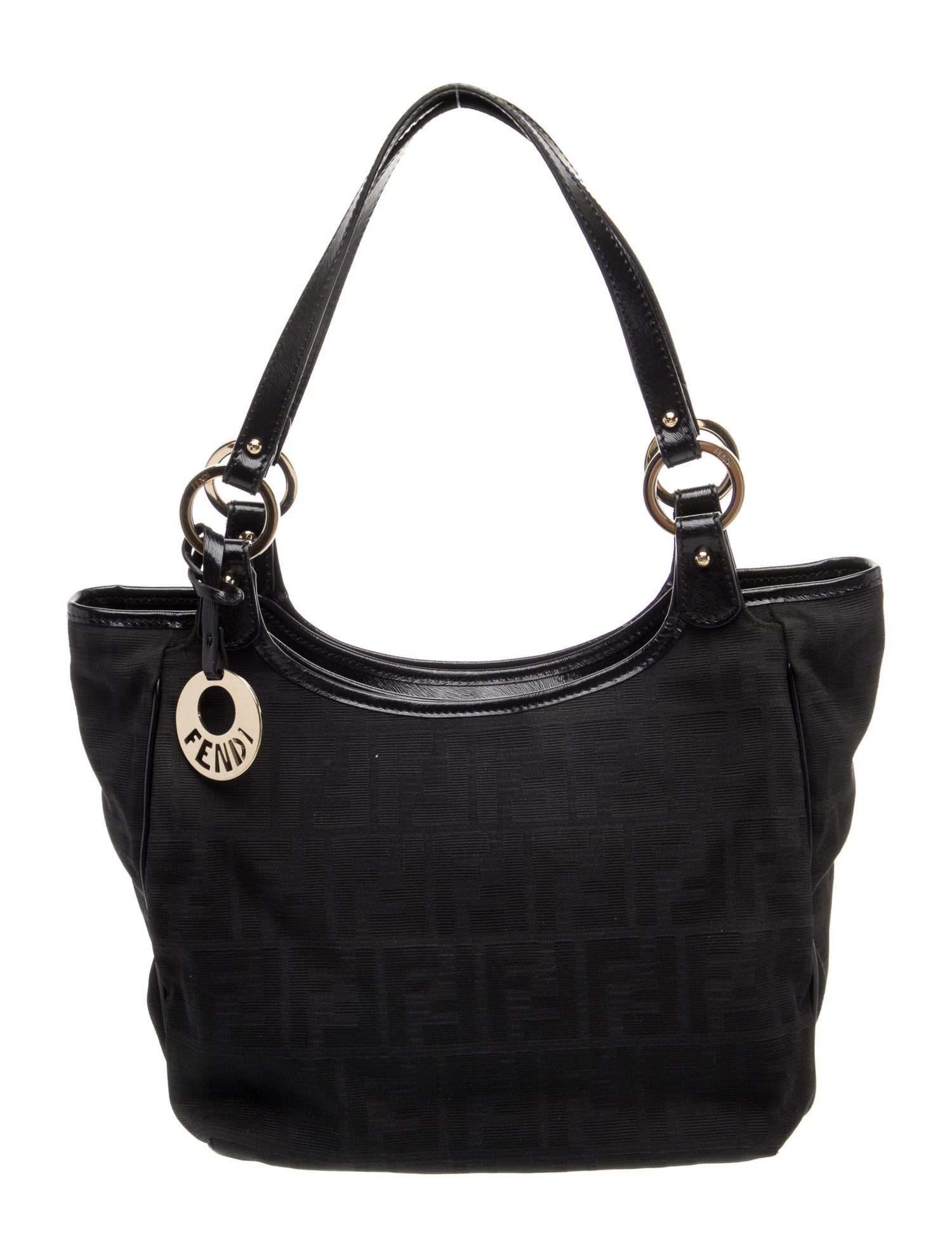 Fendi Zucca FF Shoulder Bag