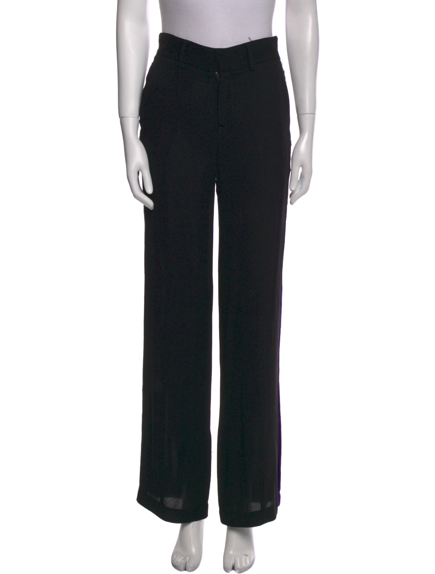 Fendi Silk Wide Leg Pants