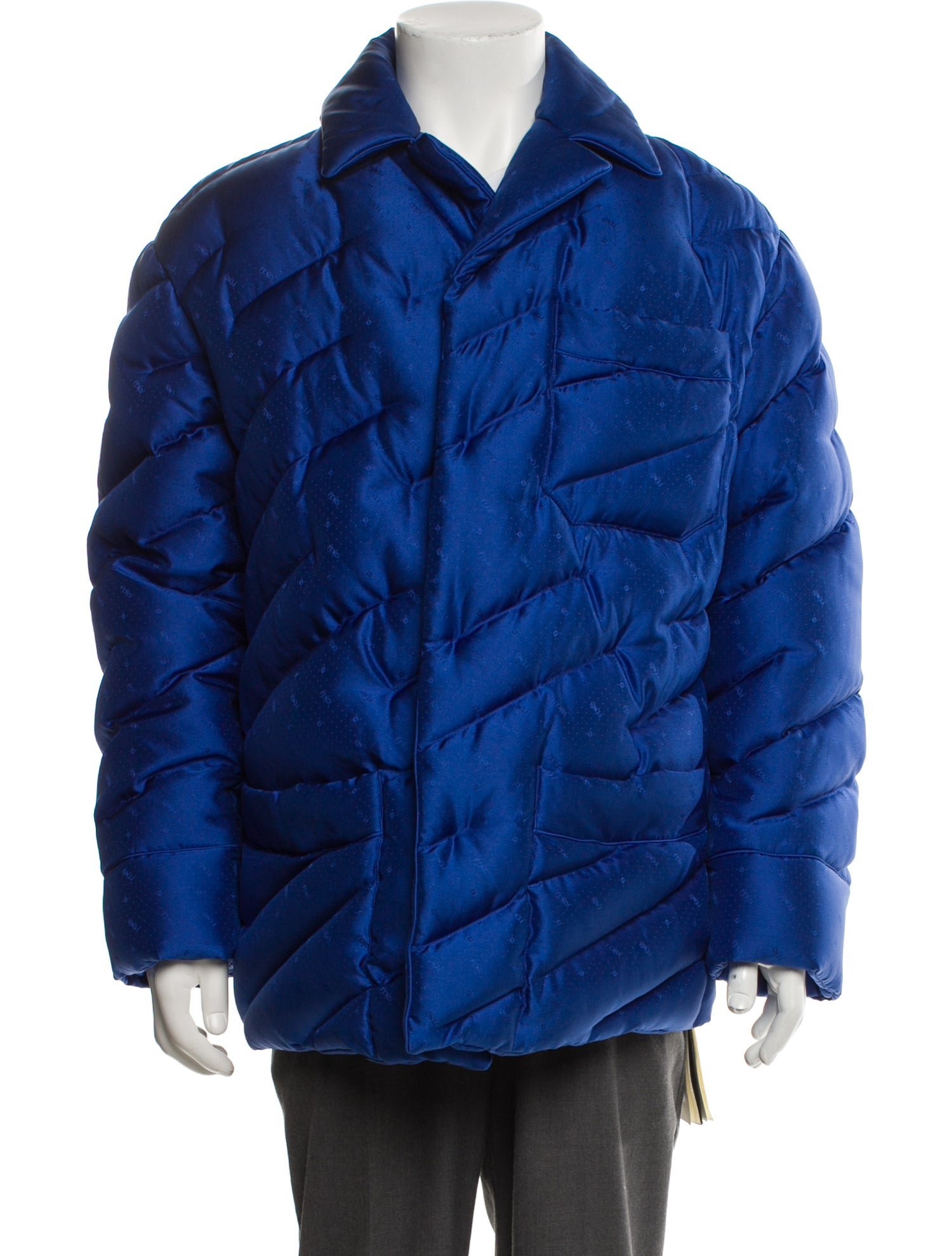 Fendi Silk Puffer Coat w/ Tags