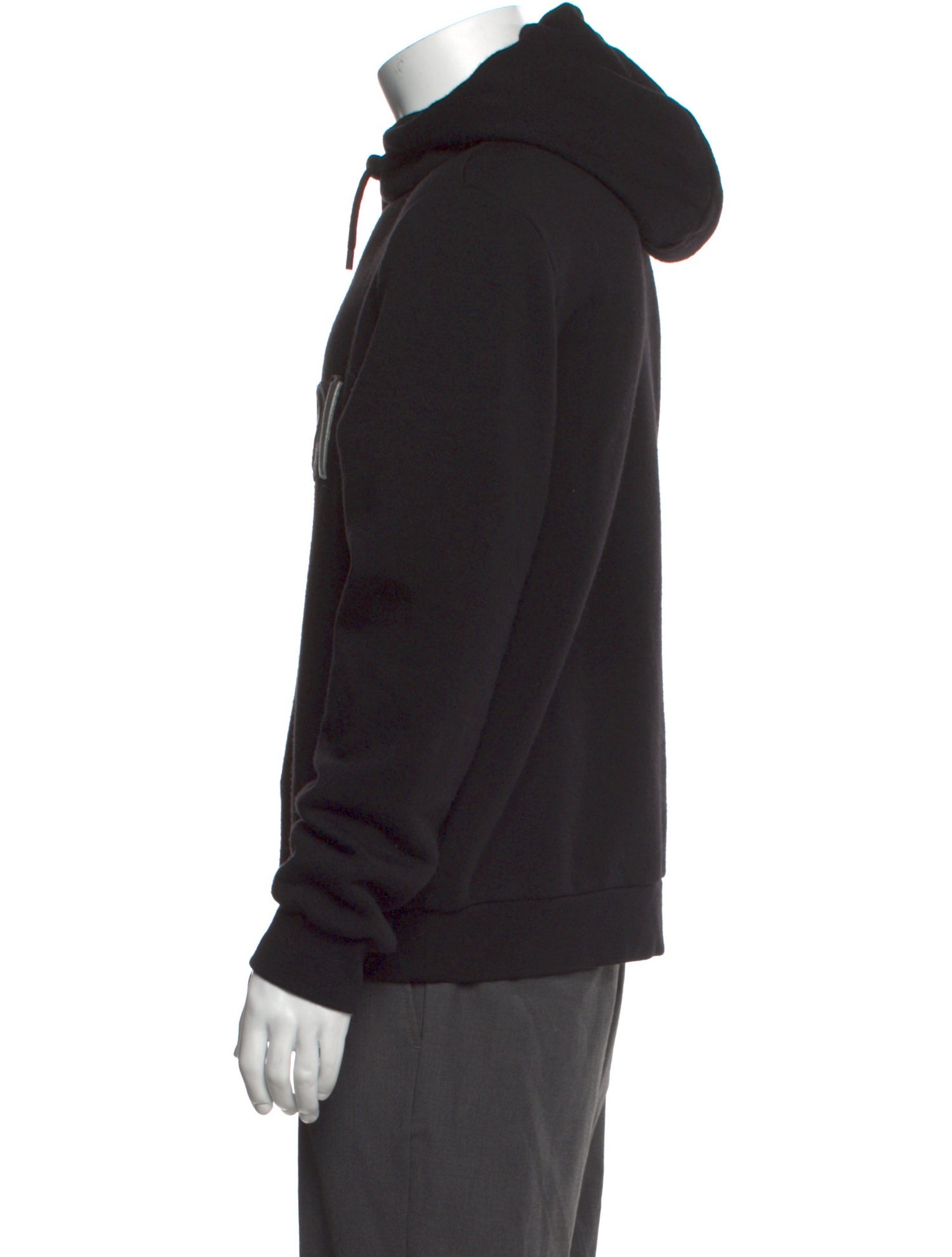 Fendi Monsters Motif Wool Hoodie