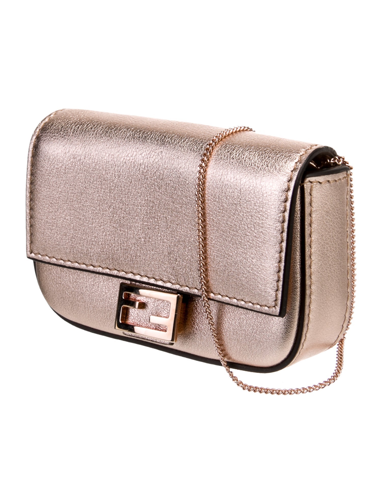 Fendi Leather Pochette Mini