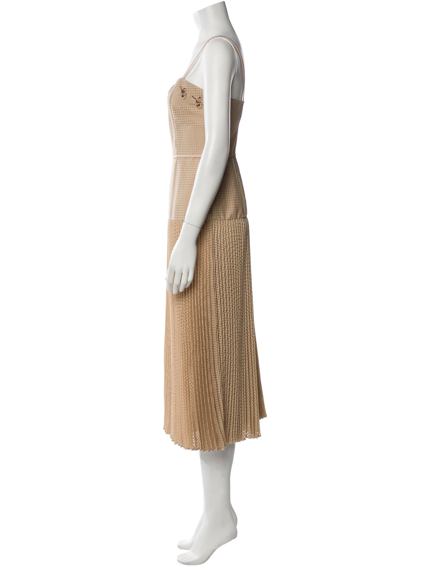 Fendi Mohair Midi Length Dress w/ Tags