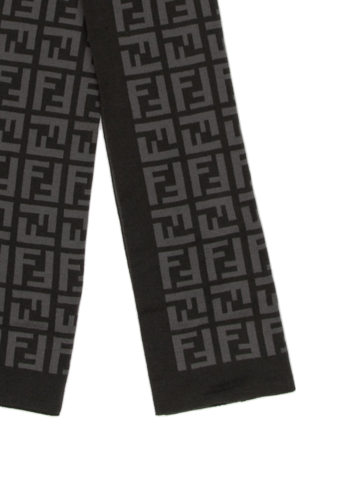 Fendi Wool Printed Scarf