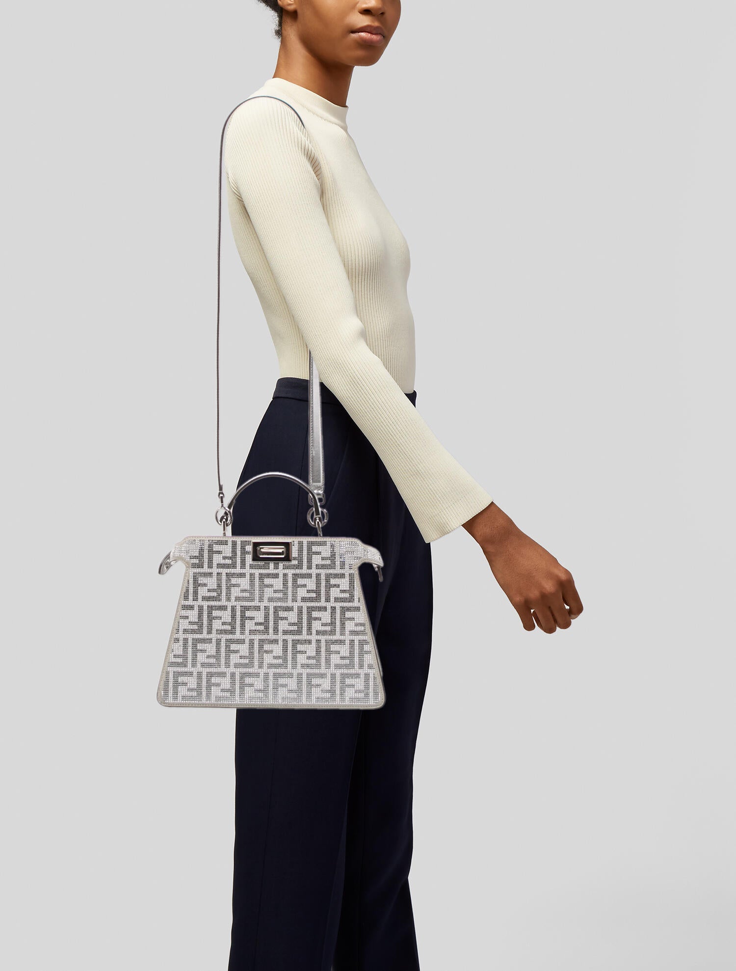Fendi Zucca FF Peekaboo Small 2024