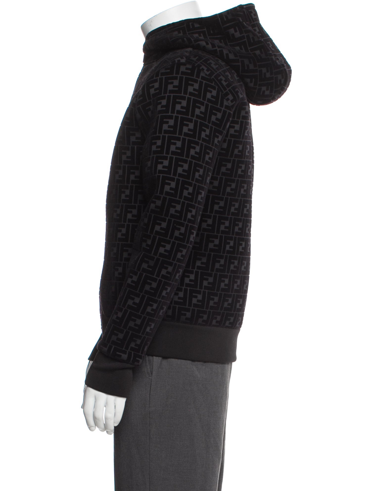 Fendi Zucca FF Logo Printed Parka w/ Tags