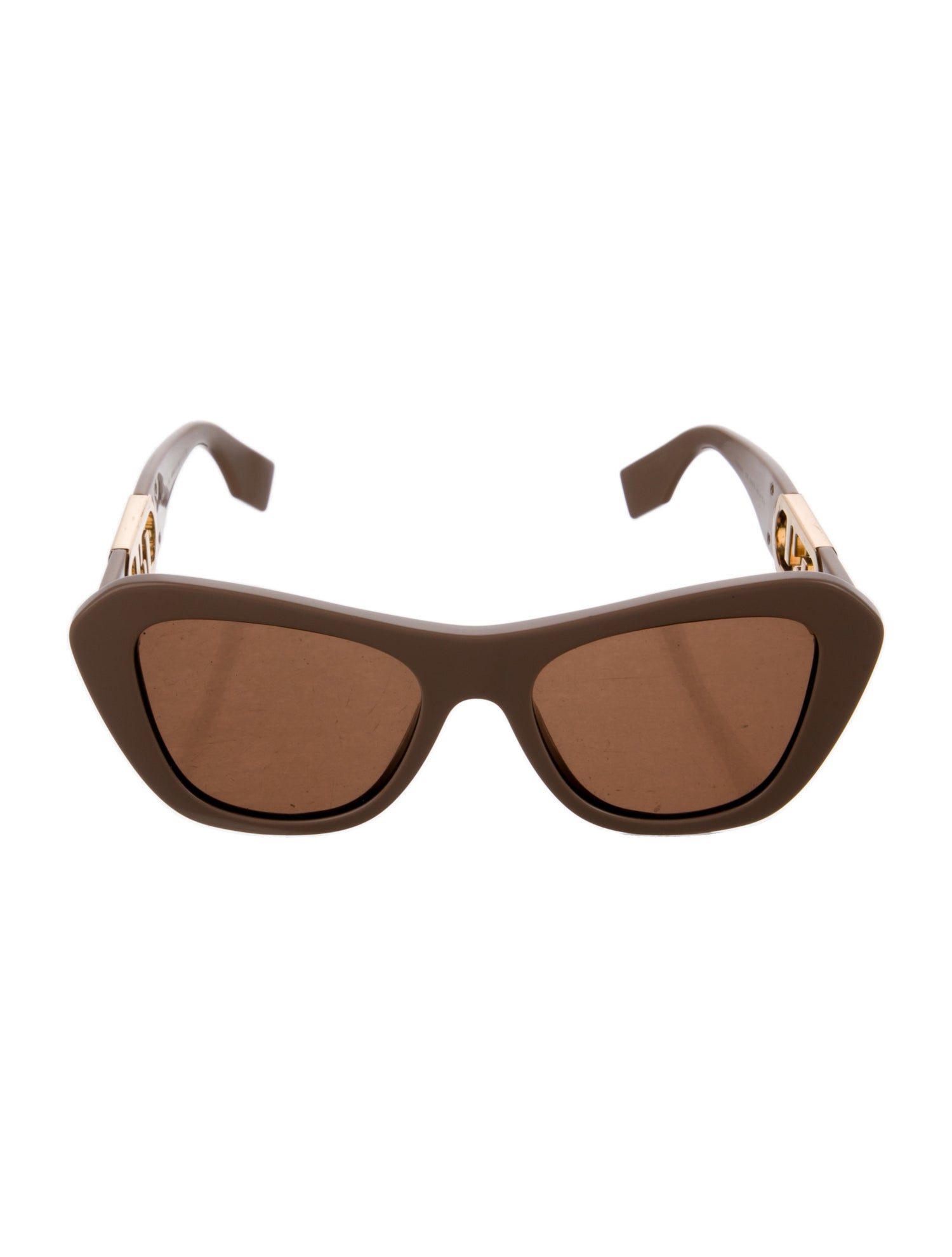 Fendi Zucca FF Logo Cat-Eye Sunglasses