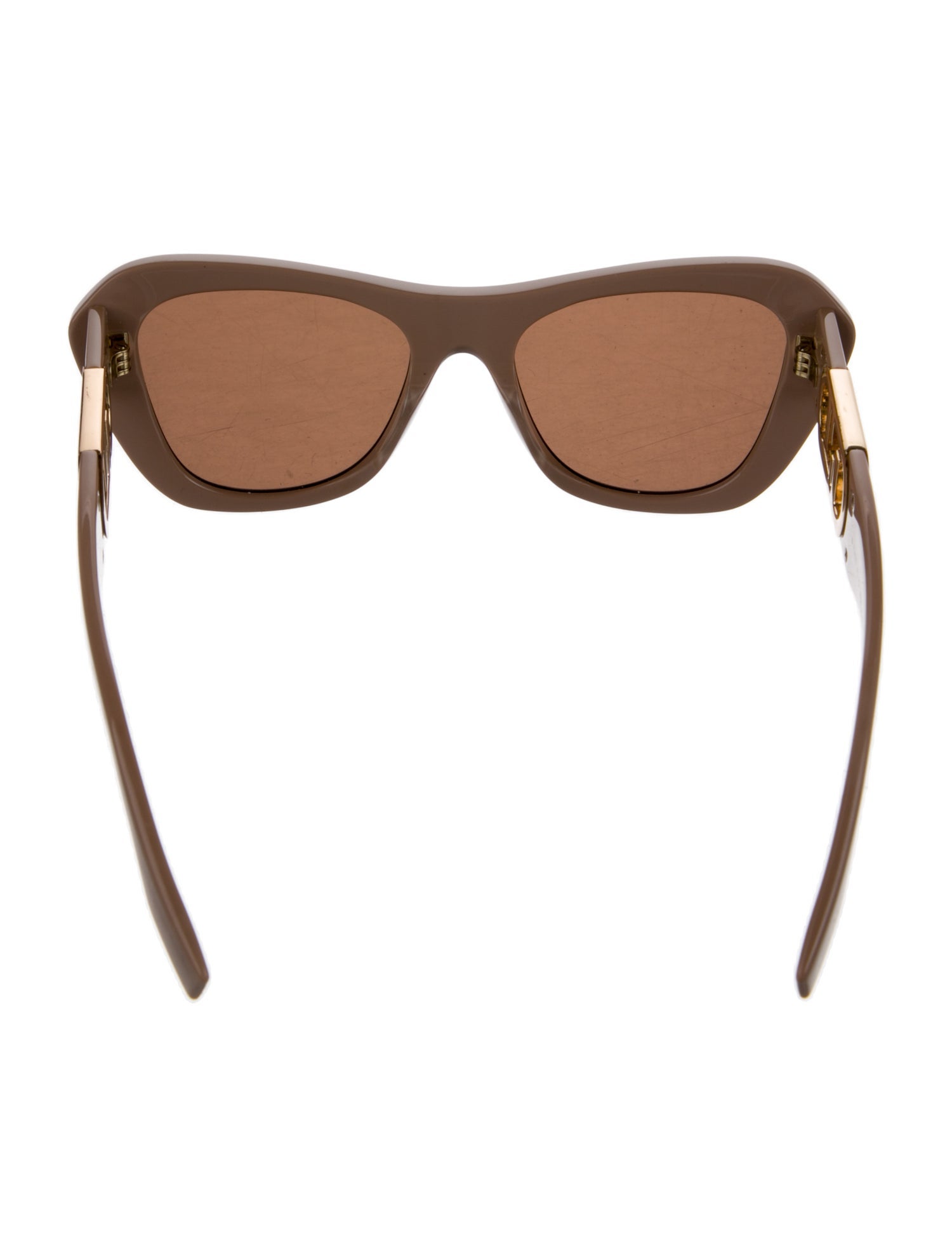 Fendi Zucca FF Logo Cat-Eye Sunglasses