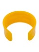 Fendi Resin Logo 'Zucca' Cuff Bracelet