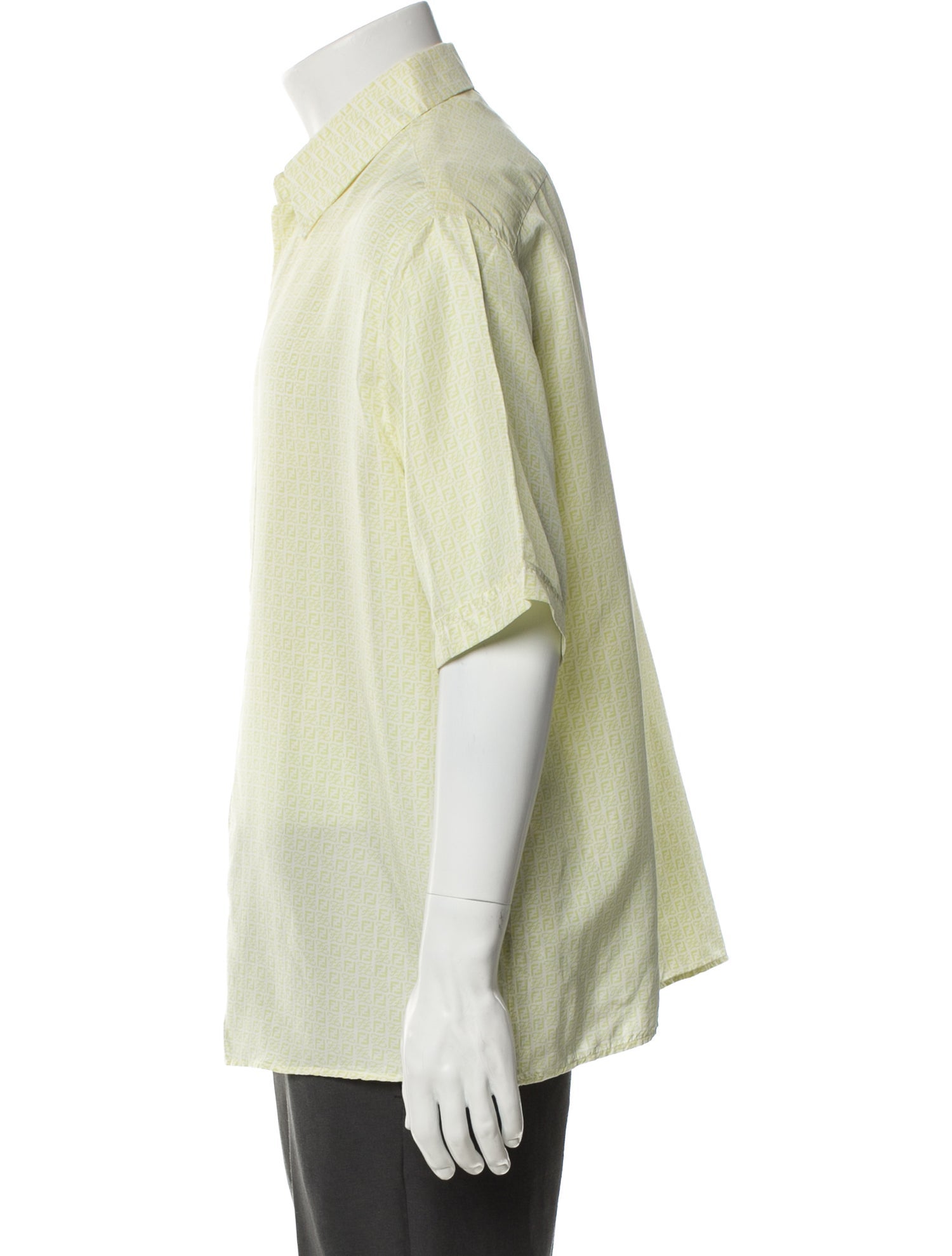 Fendi Silk Printed Shirt