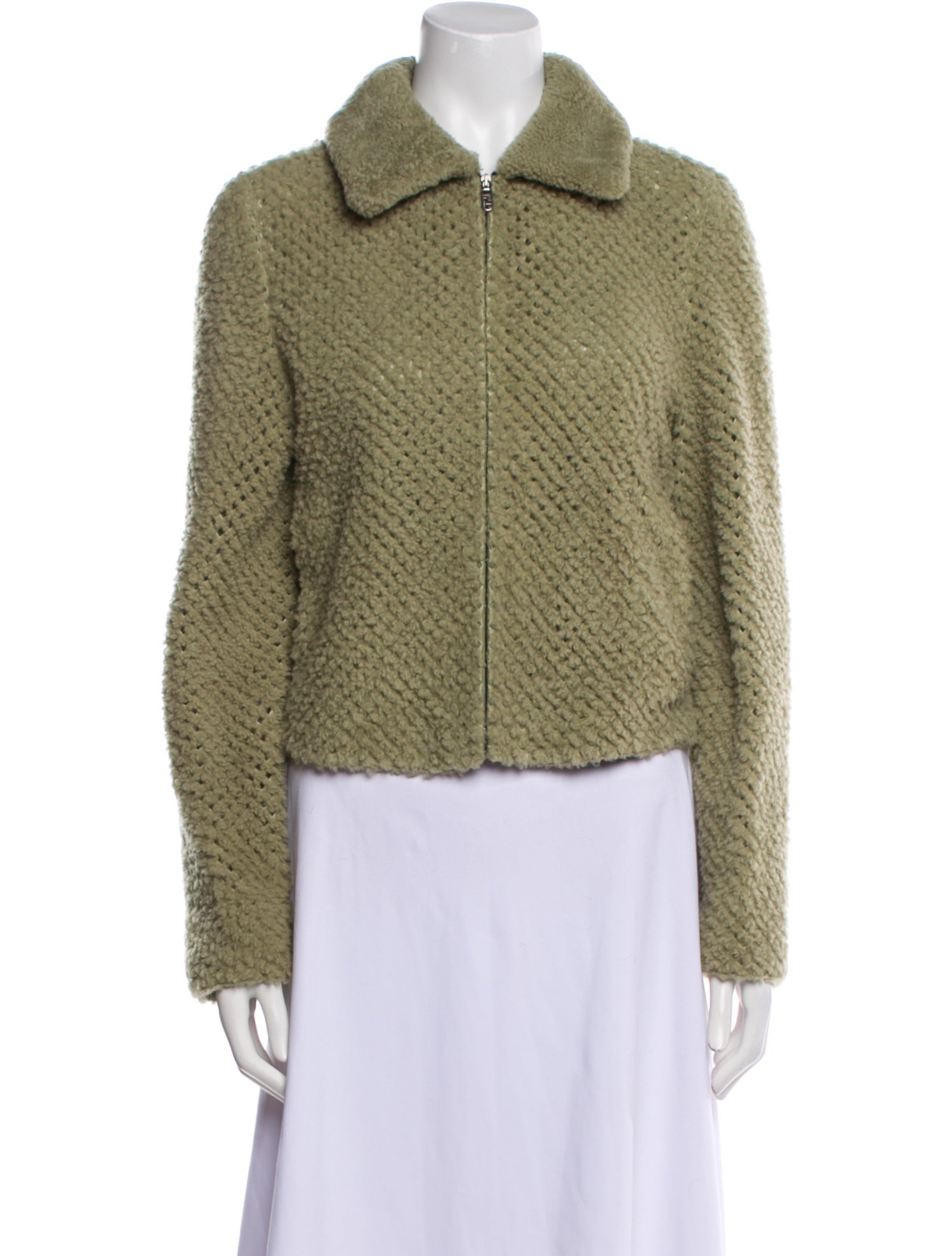 Fendi Lamb Leather Jacket