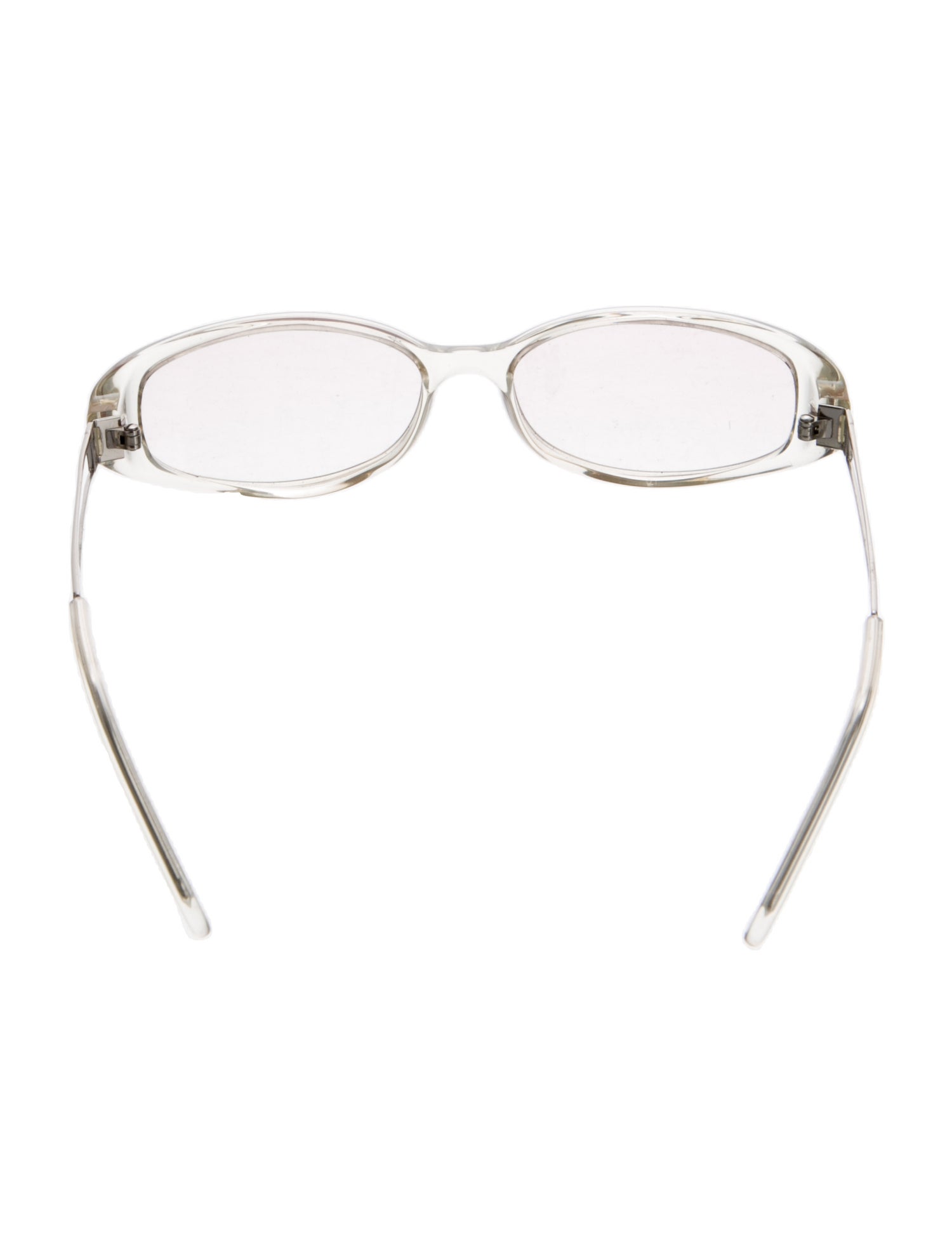 Fendi Square Clear Sunglasses
