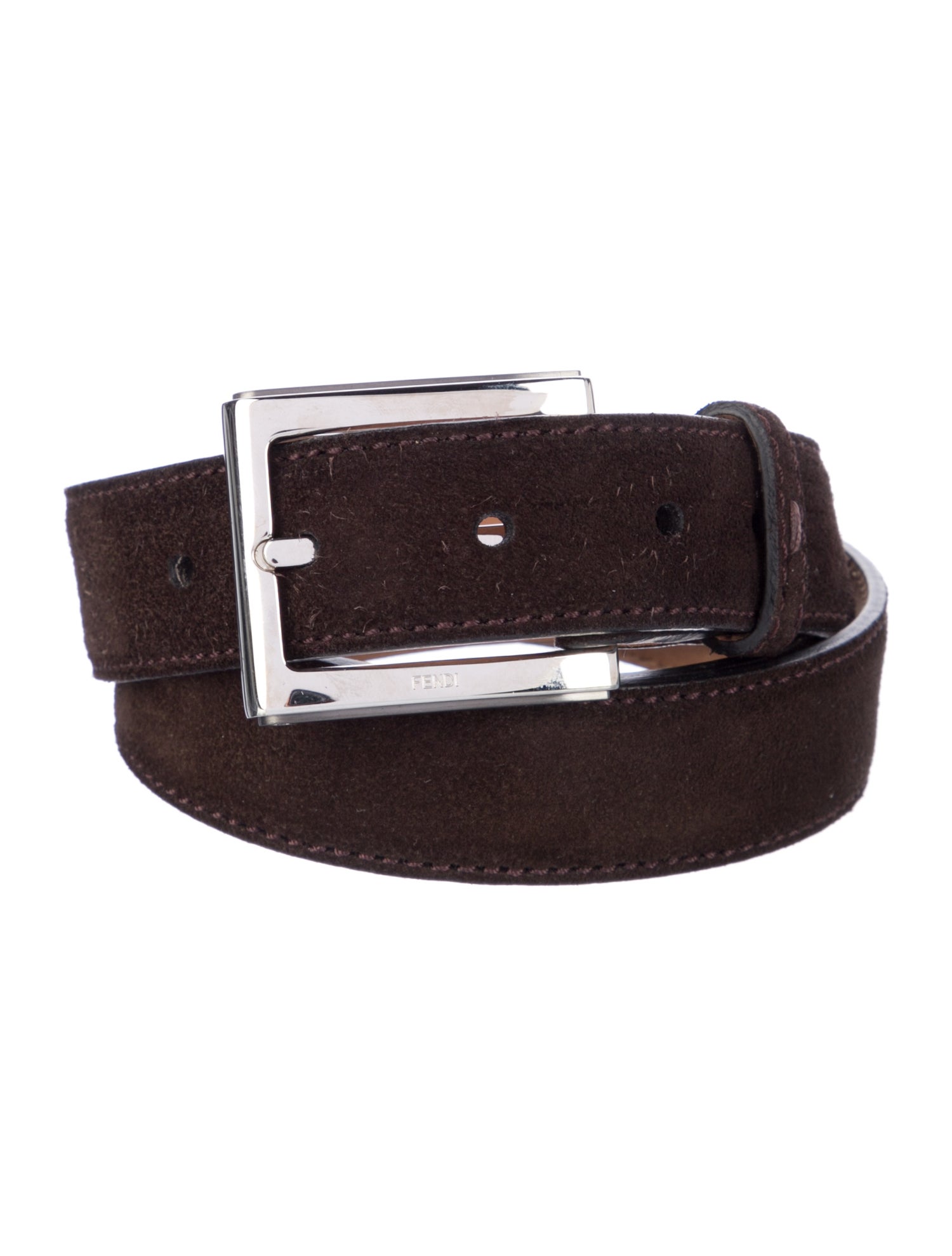 Fendi Suede Belt
