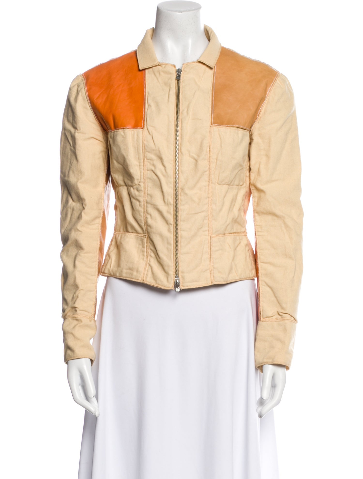 Fendi Vintage Colorblock Pattern Jacket