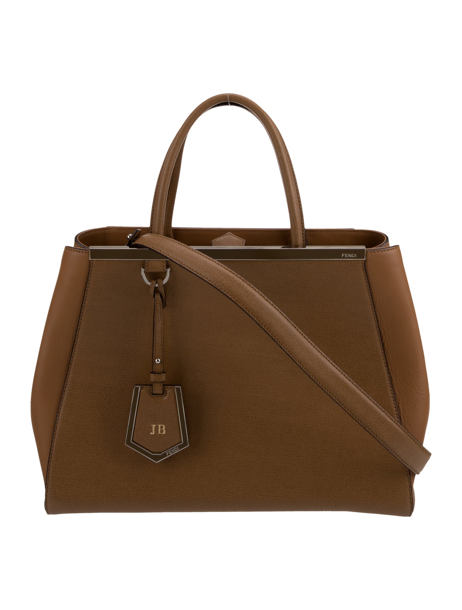 Fendi Saffiano Leather 2Jours