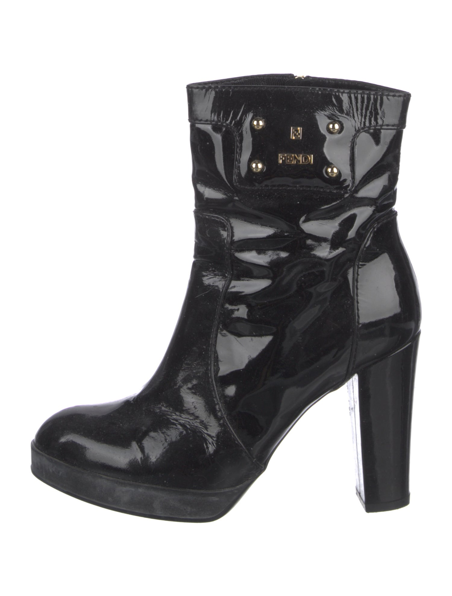 Fendi Patent Leather Boots
