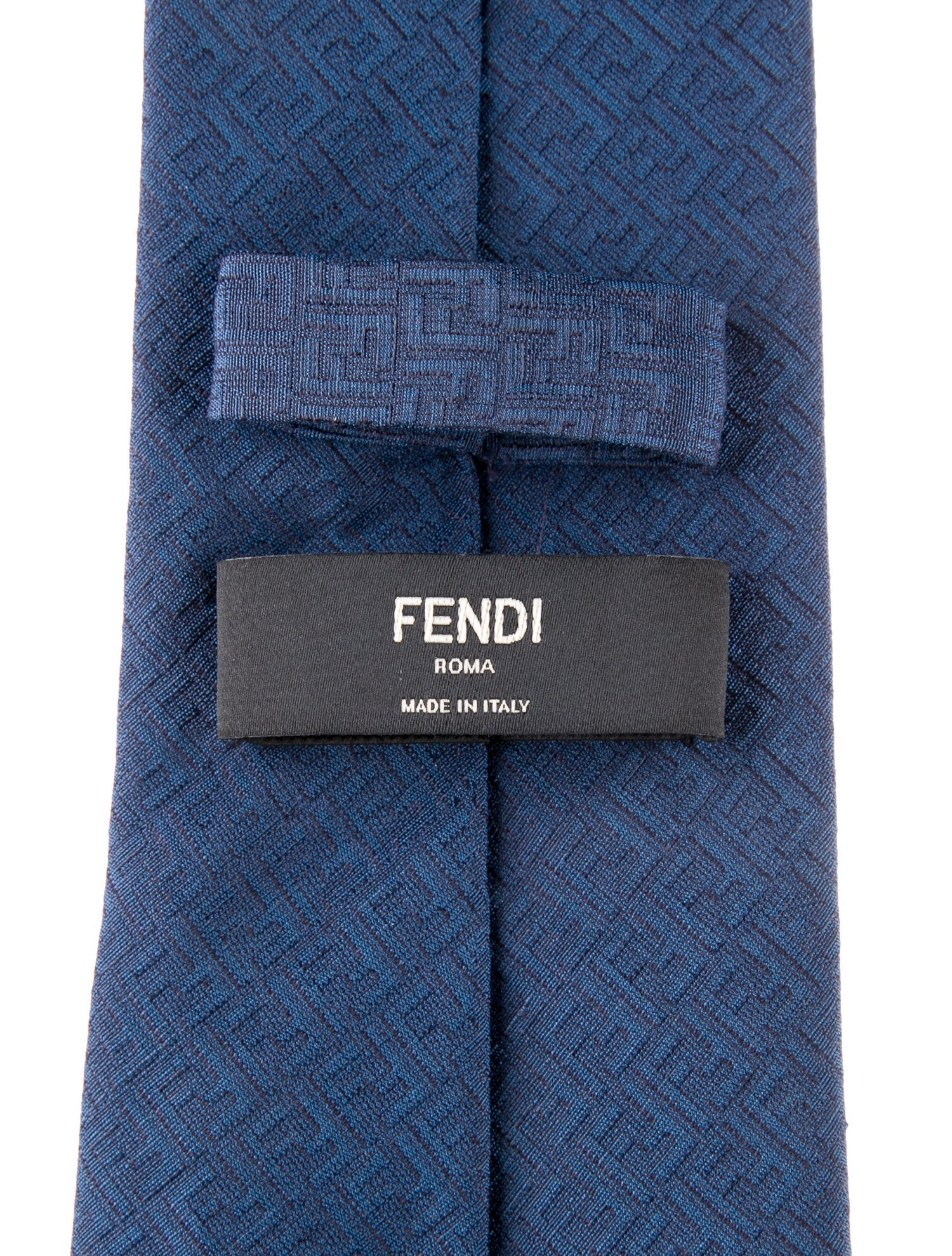 Fendi FF Logo Tie