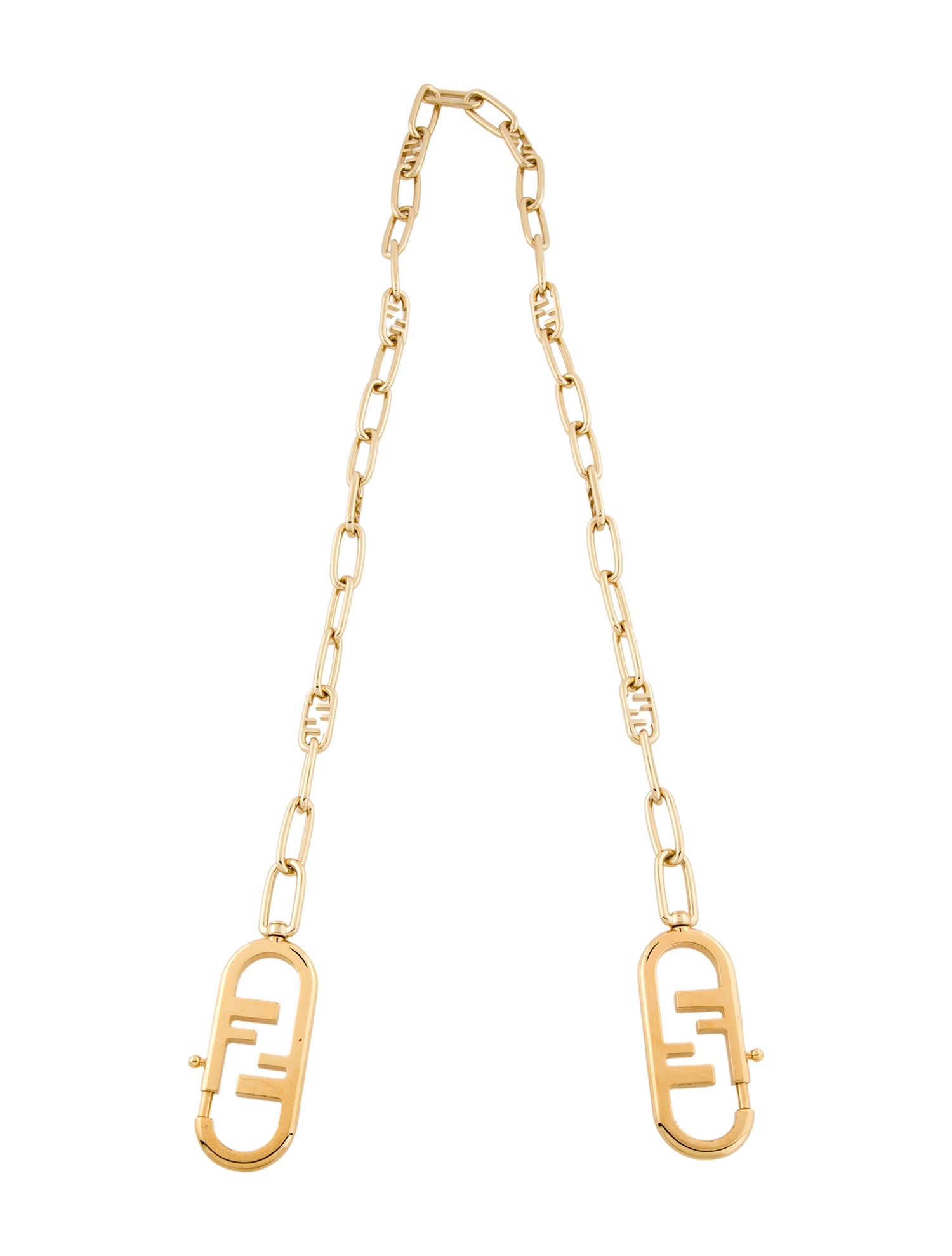 Fendi Metal Chain Belt