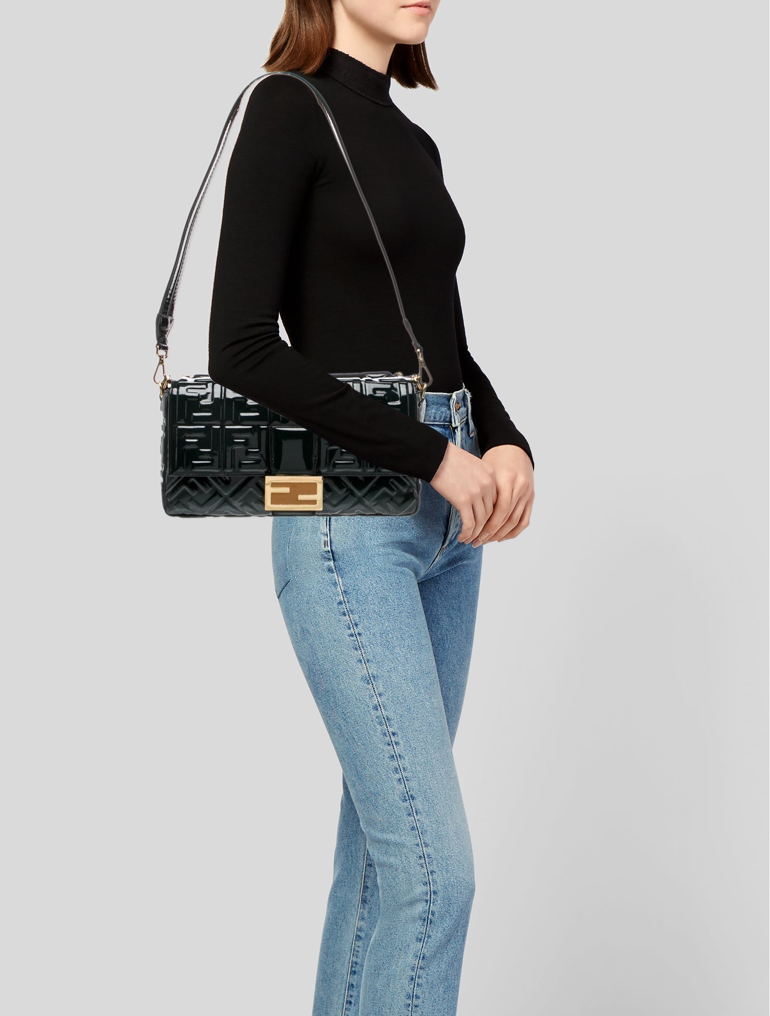 Fendi Zucca FF Baguette