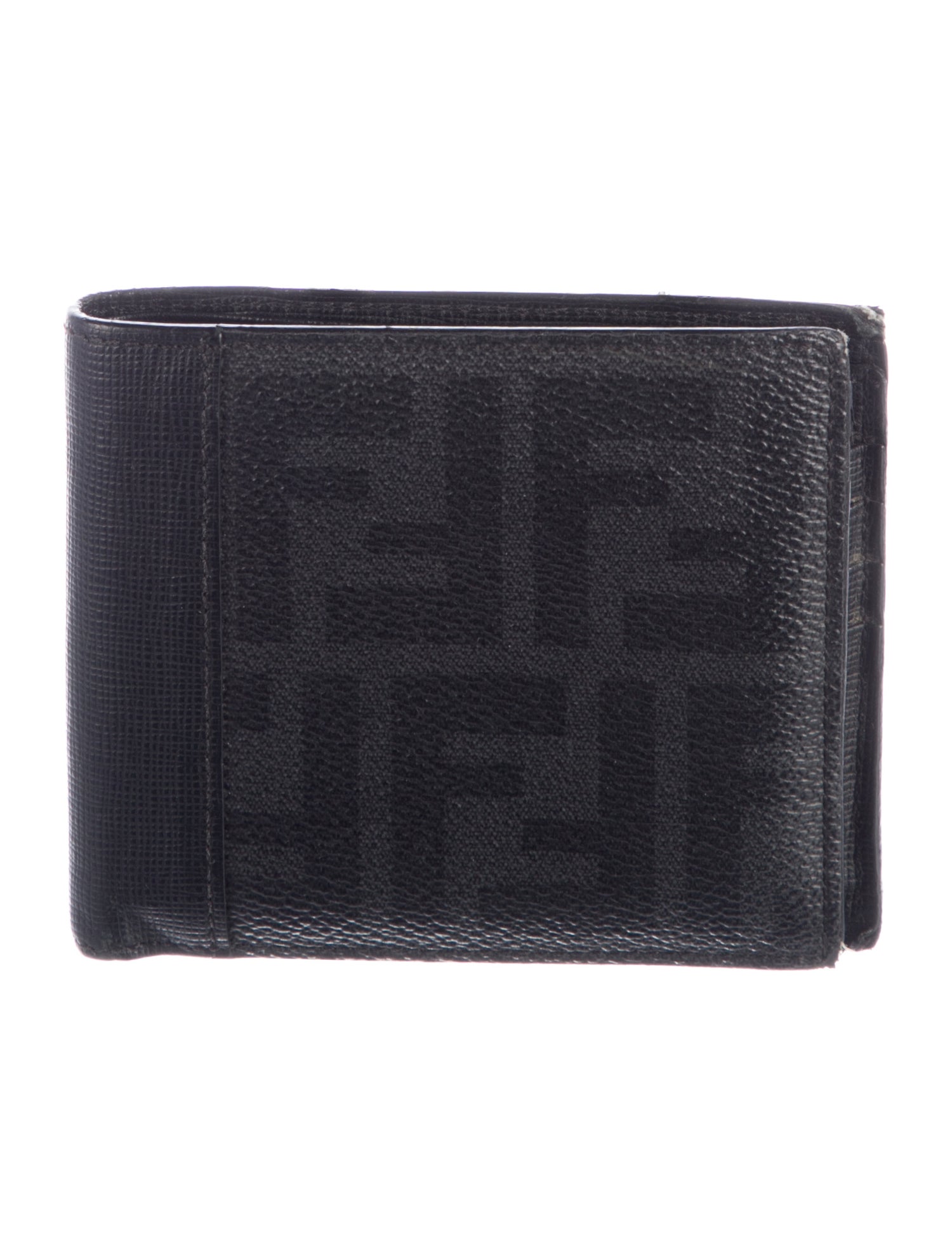Fendi Zucca FF Logo Printed Wallet