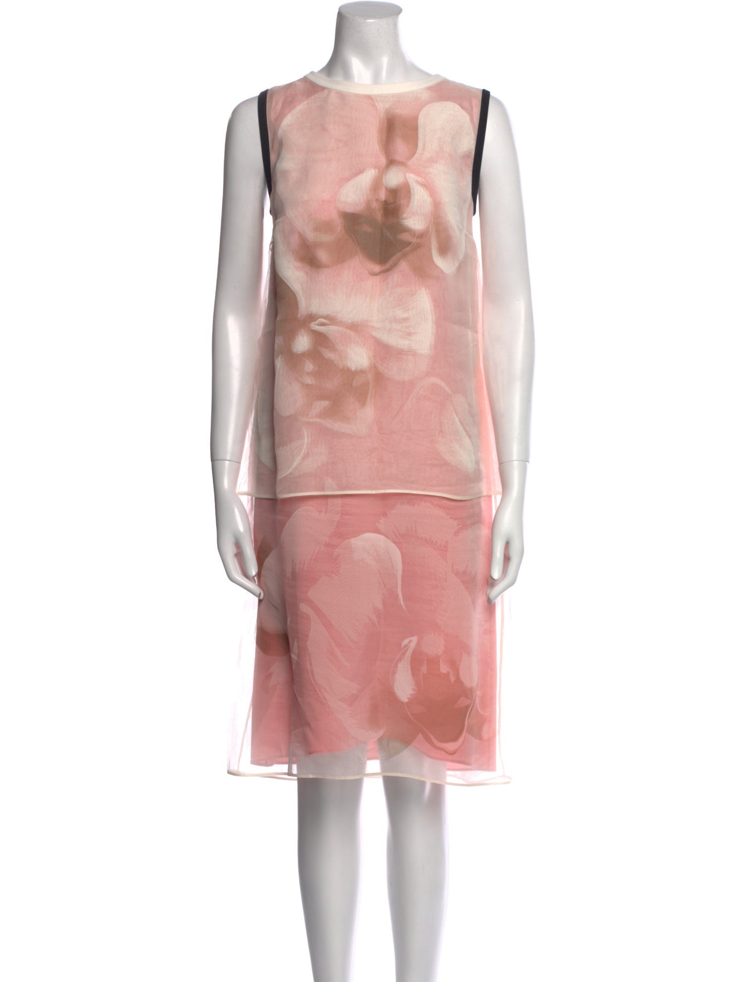 Fendi Silk Midi Length Dress