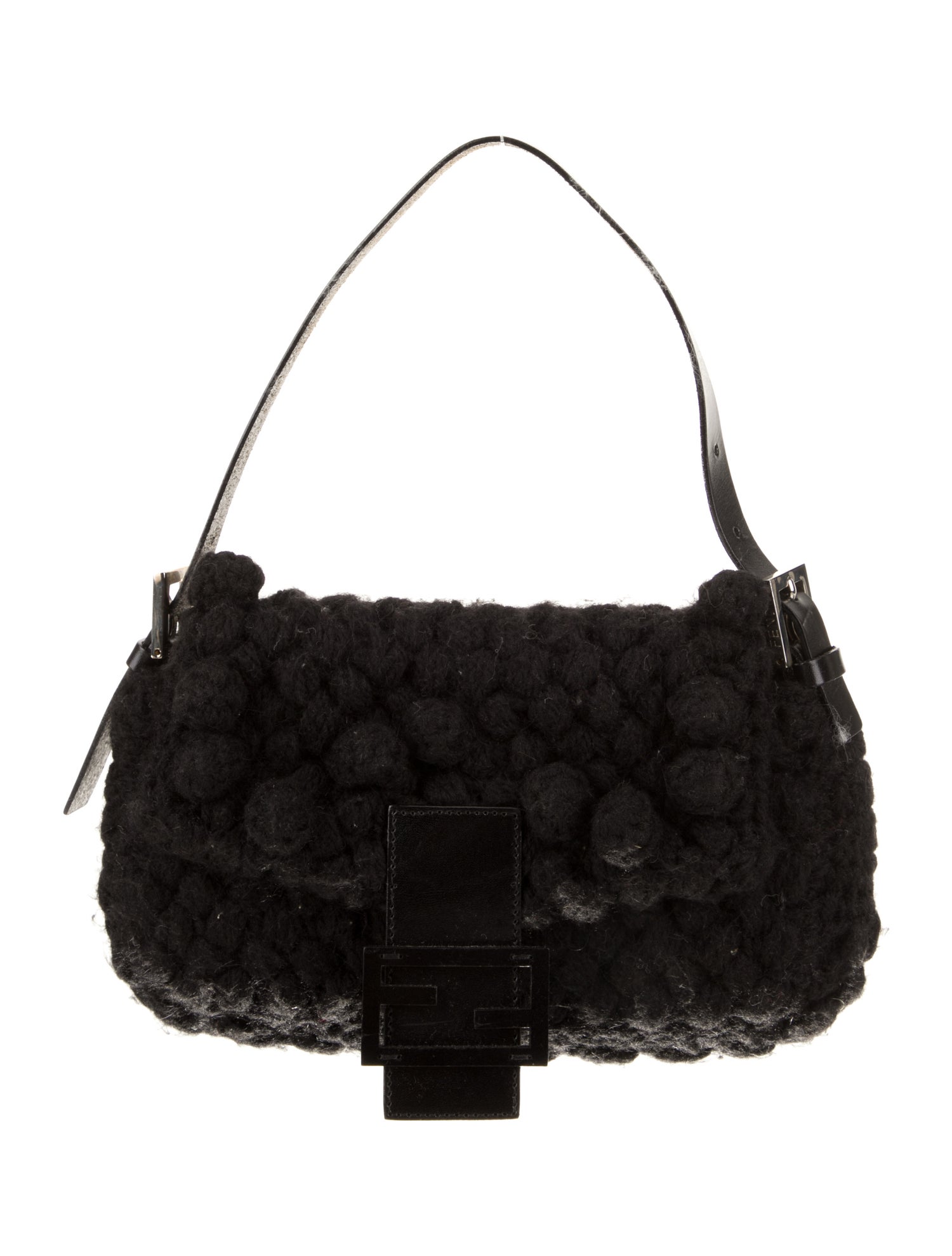 Fendi Wool Baguette