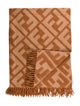 Fendi Alpaca-Blend Throw Blanket