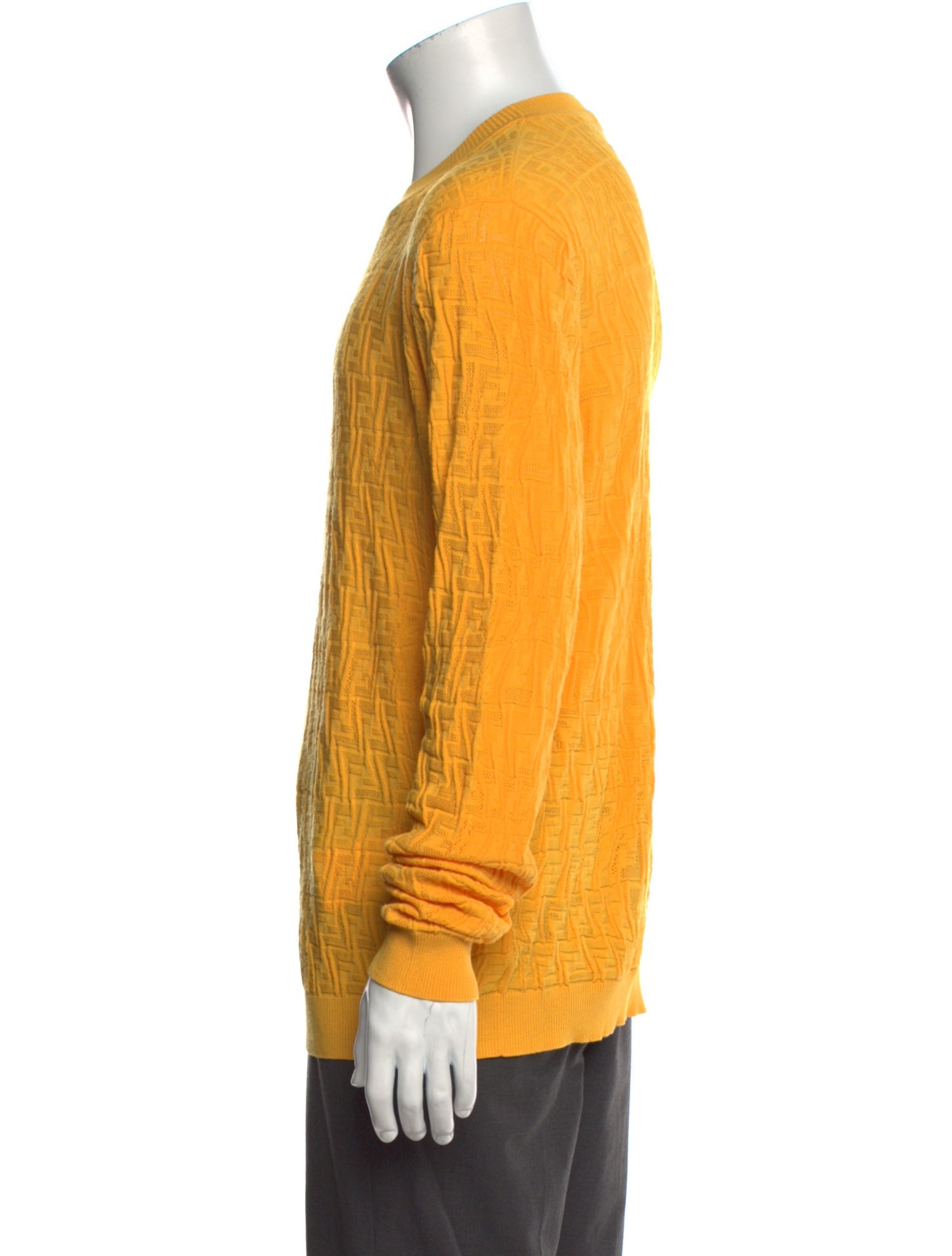 Fendi Crew Neck Long Sleeve Pullover