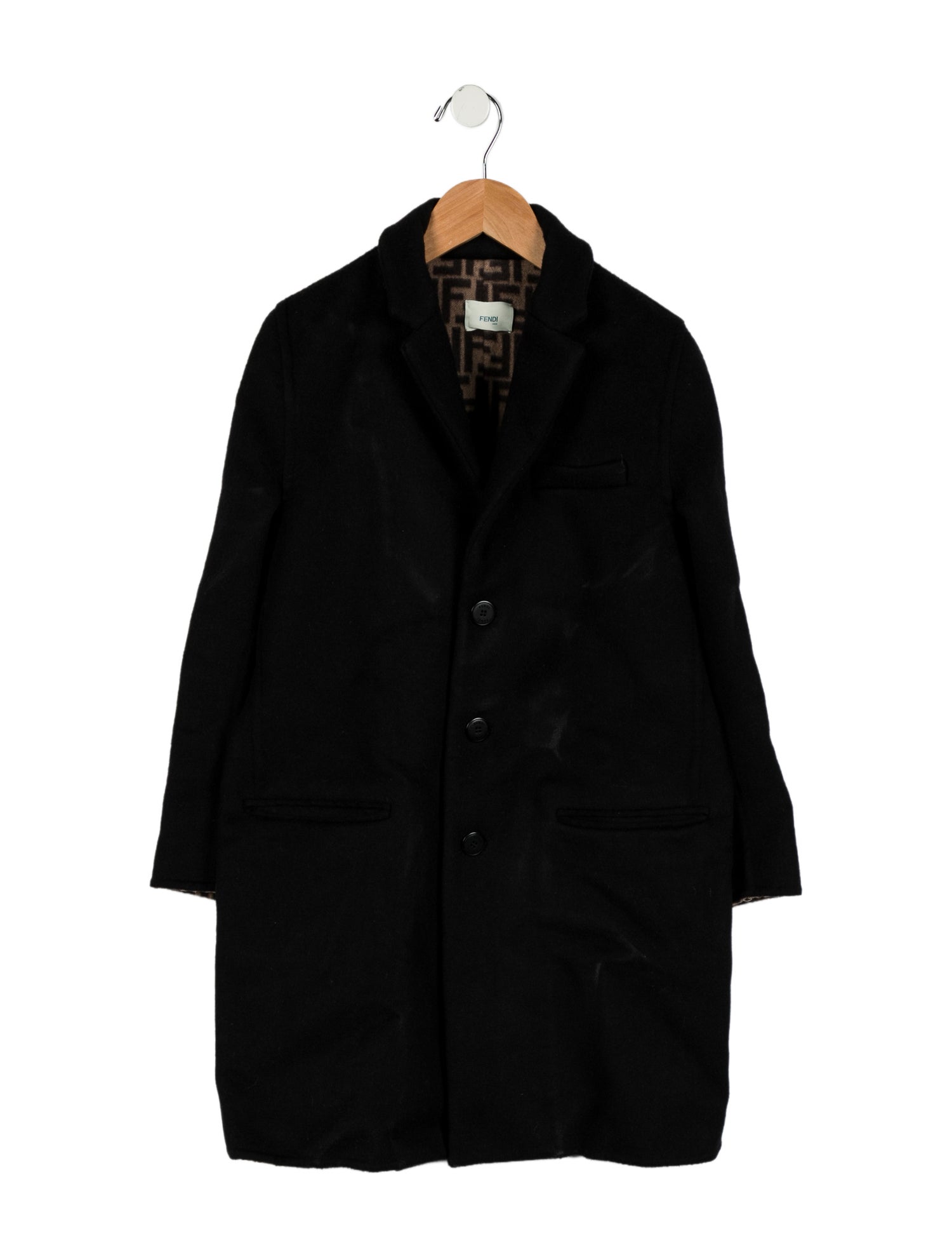 Fendi Boys' Wool Coat