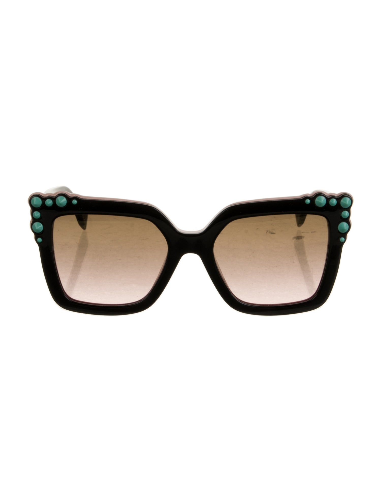 Fendi Square Gradient Sunglasses