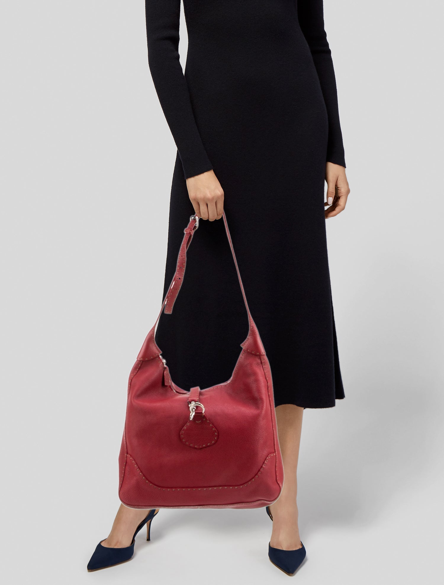 Fendi Selleria Shoulder Bag Vintage